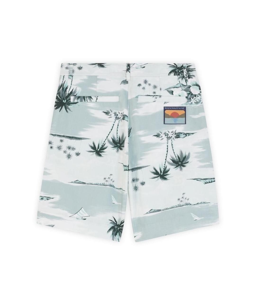 MAISON KITSUNE Мульти хлопковые шорты, фото 2