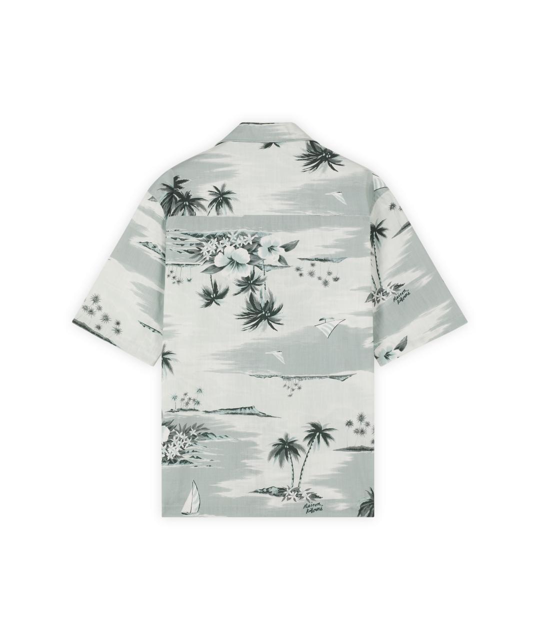 MAISON KITSUNE Мульти хлопковая кэжуал рубашка, фото 2