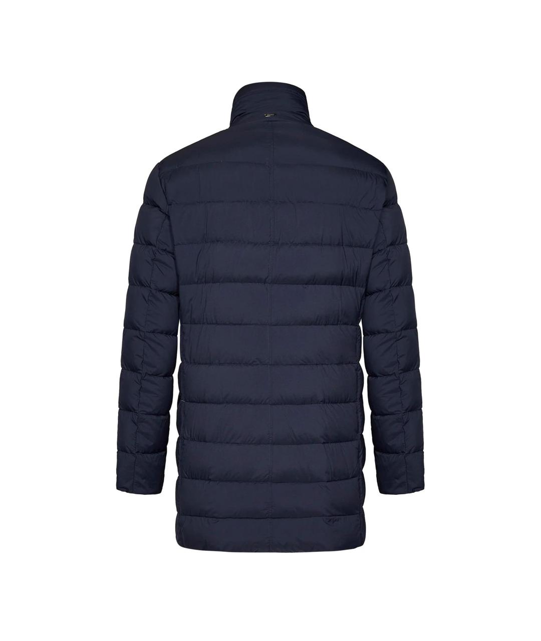 HERNO Синяя полиамидовая куртка, фото 2