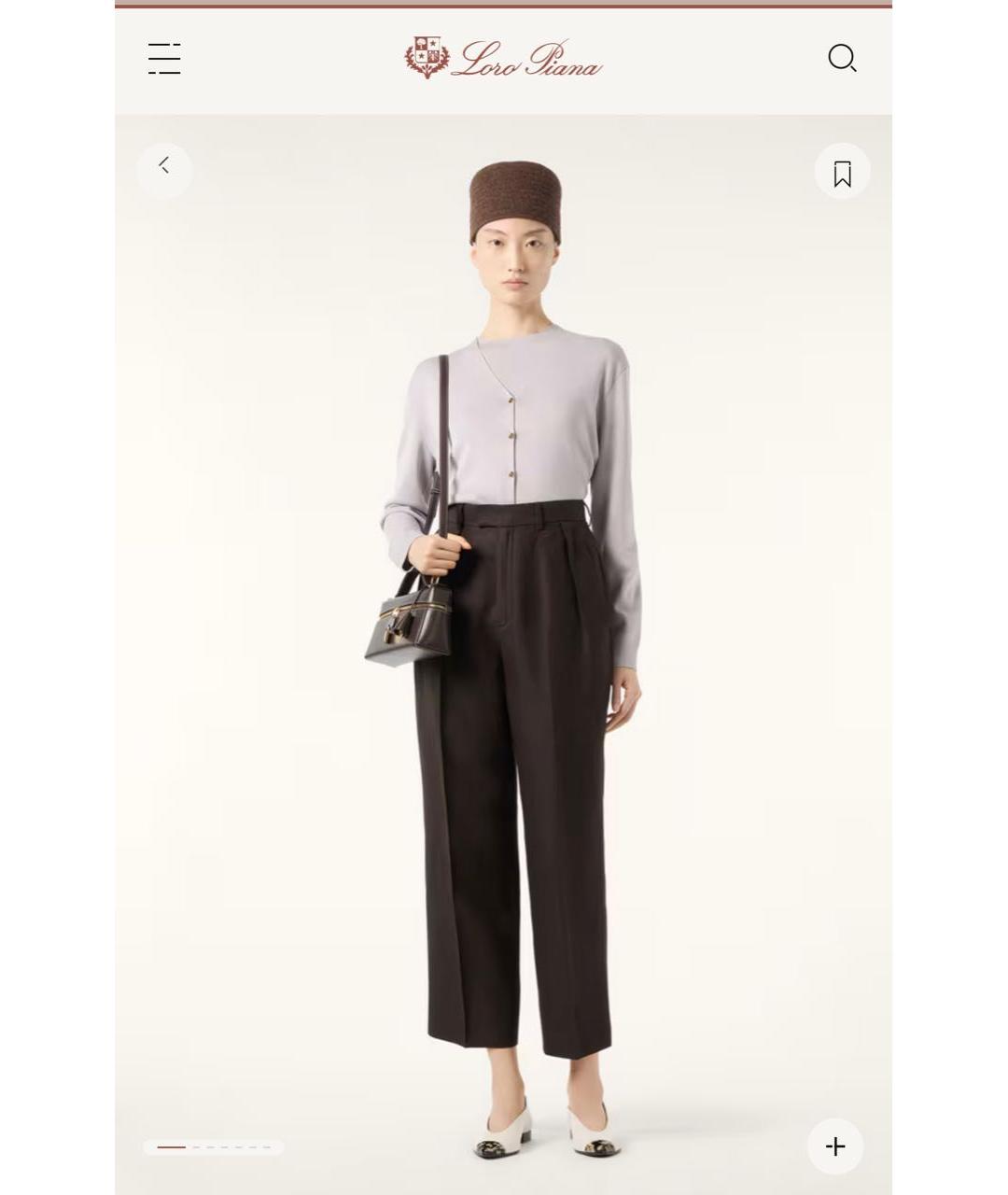 LORO PIANA Белые льняные прямые брюки, фото 7