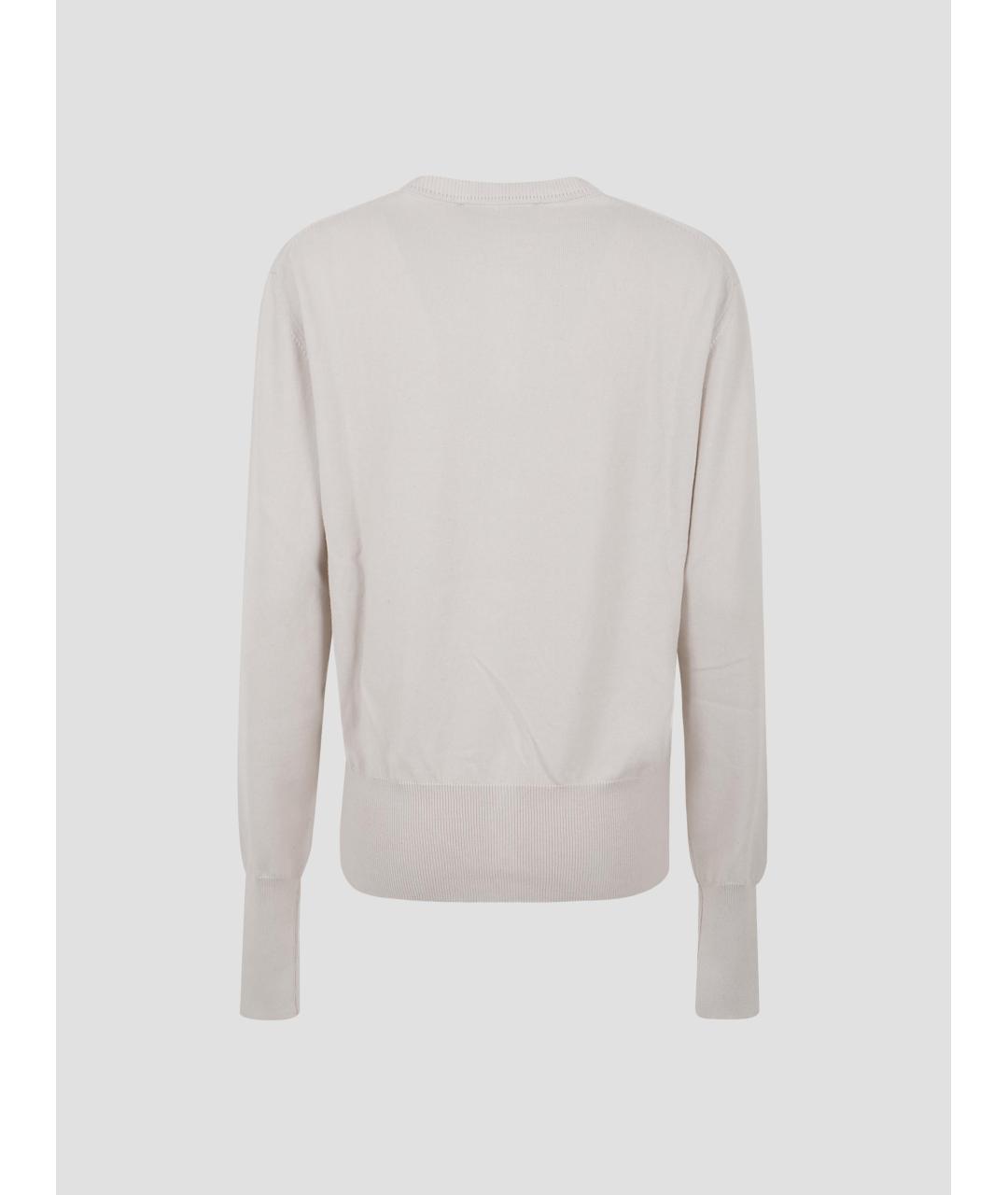 VIVIENNE WESTWOOD Белый хлопковый кардиган, фото 2