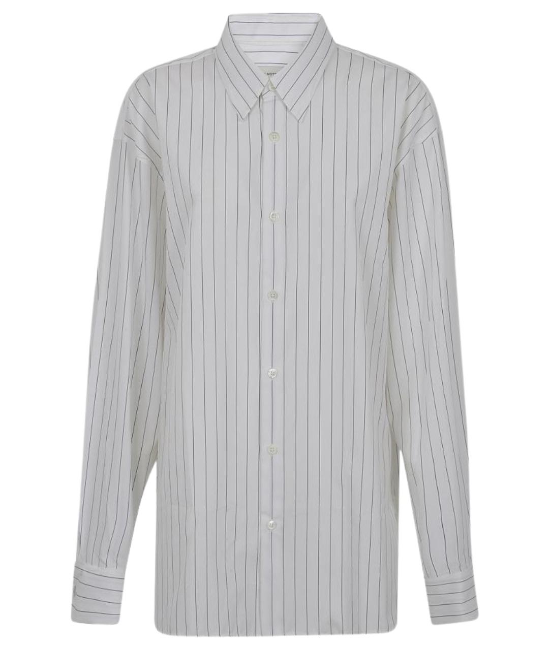 DRIES VAN NOTEN Темно-синяя хлопковая кэжуал рубашка, фото 1