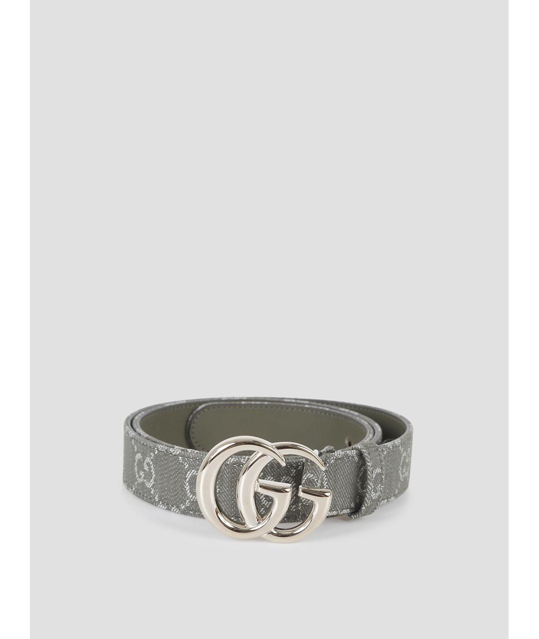 GUCCI Хаки ремень, фото 4