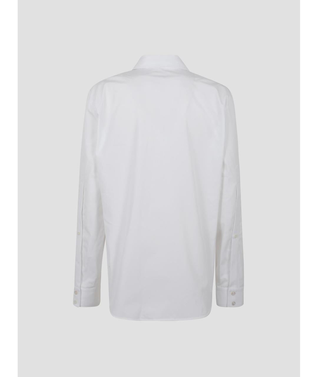 GUCCI Белая хлопковая рубашка, фото 2