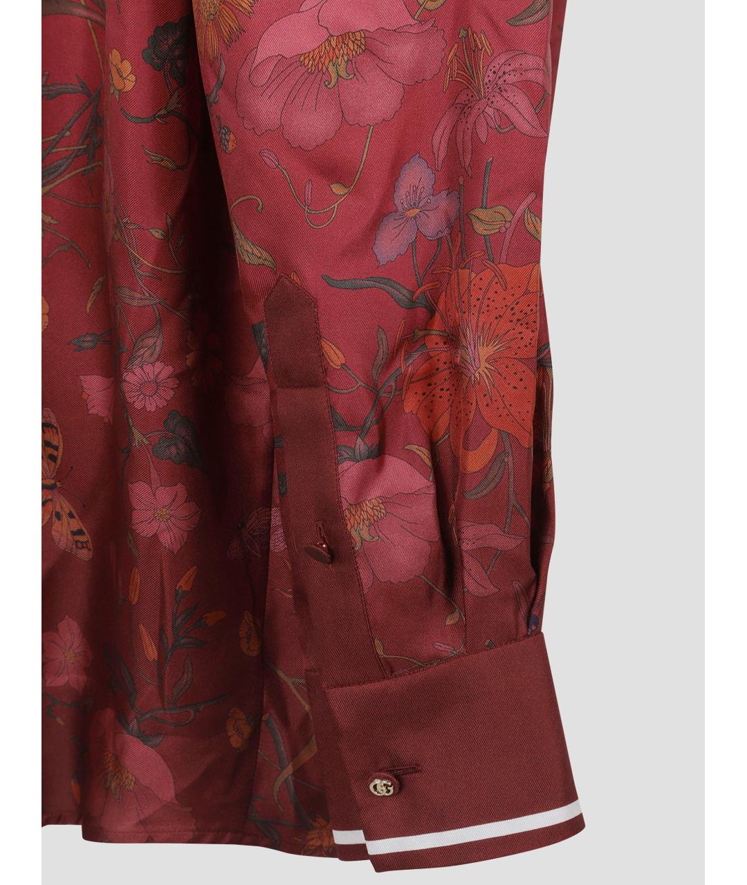 GUCCI Мульти шелковая рубашка, фото 3