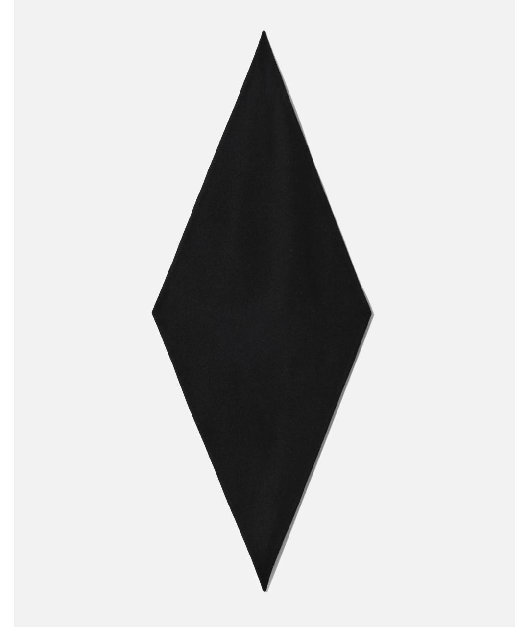 RIER Черный шерстяной платок, фото 3