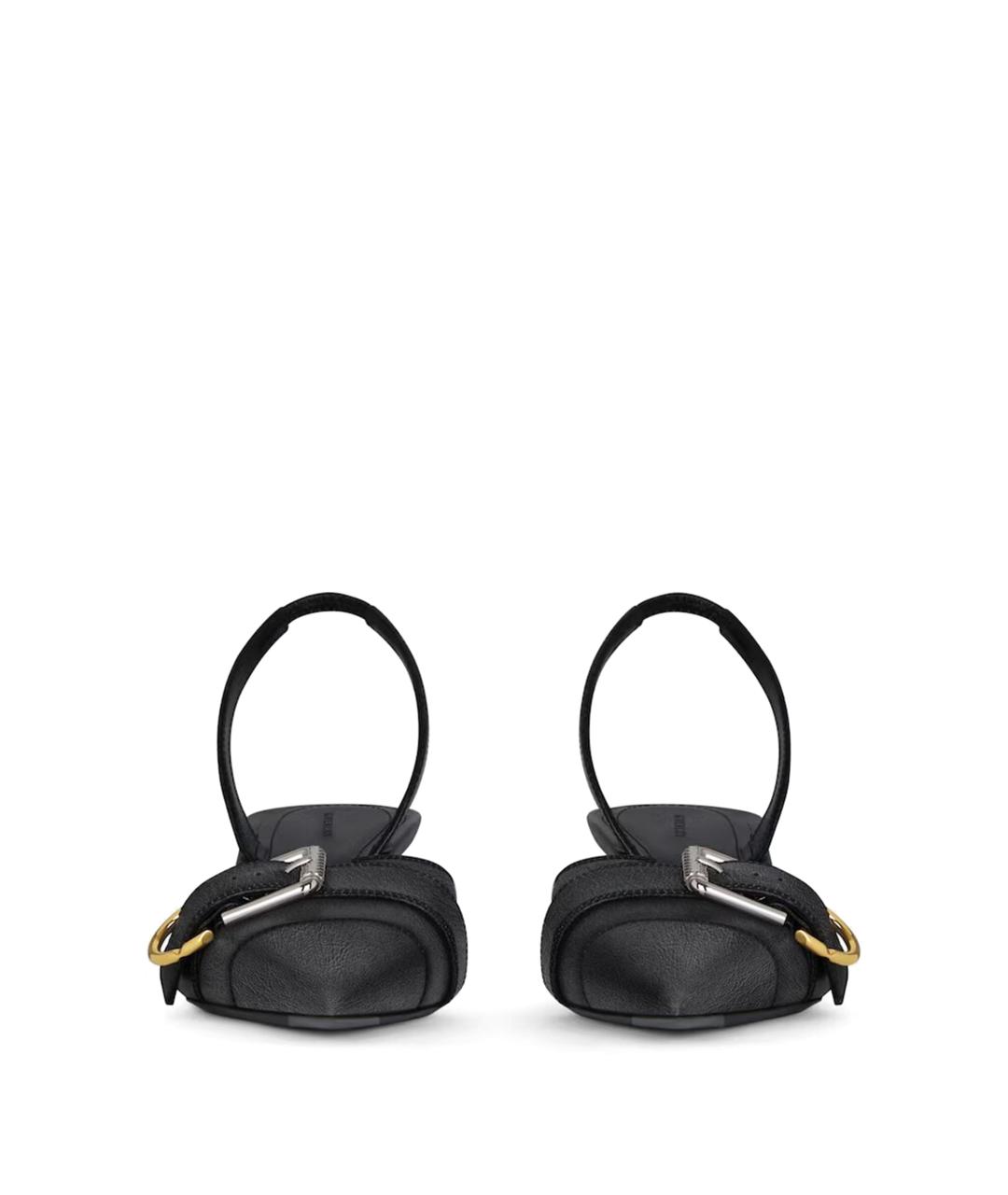 GIVENCHY Черные кожаные туфли, фото 3