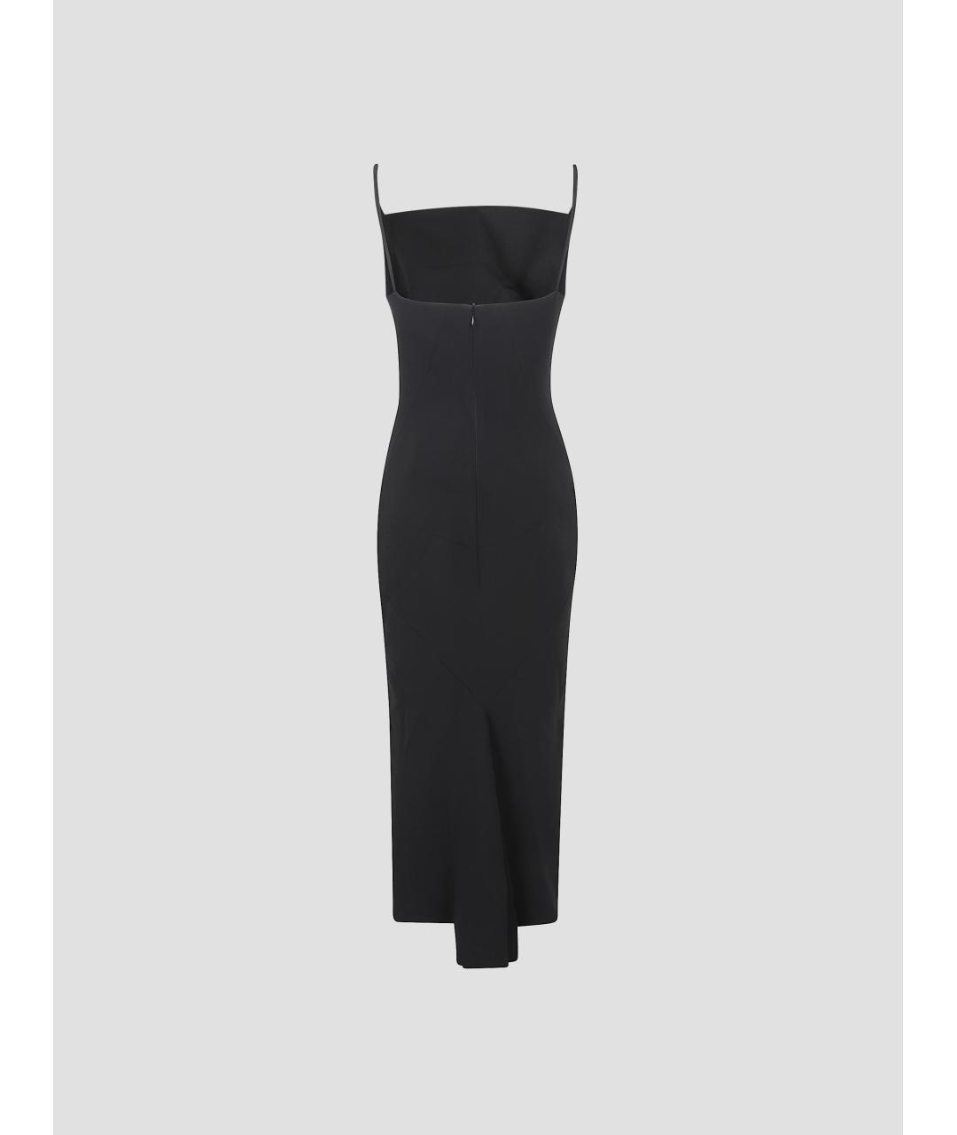 GIVENCHY Черное вискозное платье, фото 2