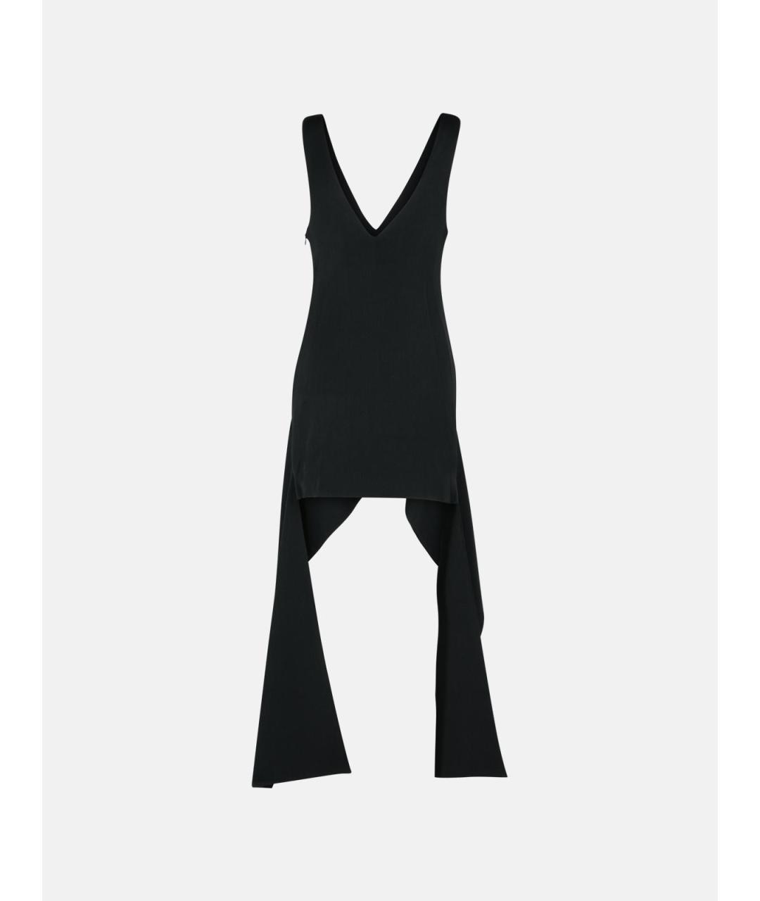 J.W.ANDERSON Черное полиэстеровое платье, фото 2