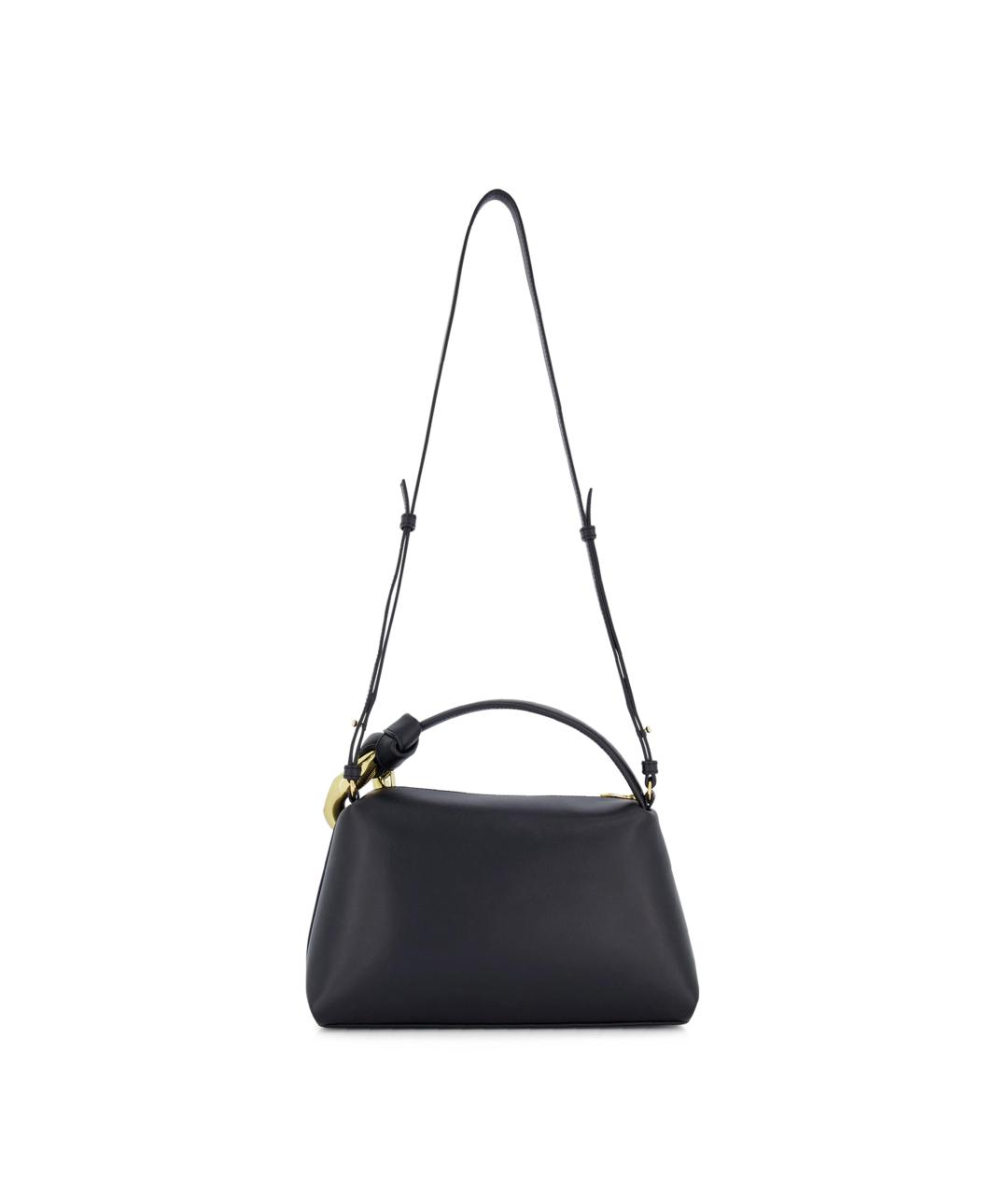J.W.ANDERSON Черная кожаная сумка через плечо, фото 2