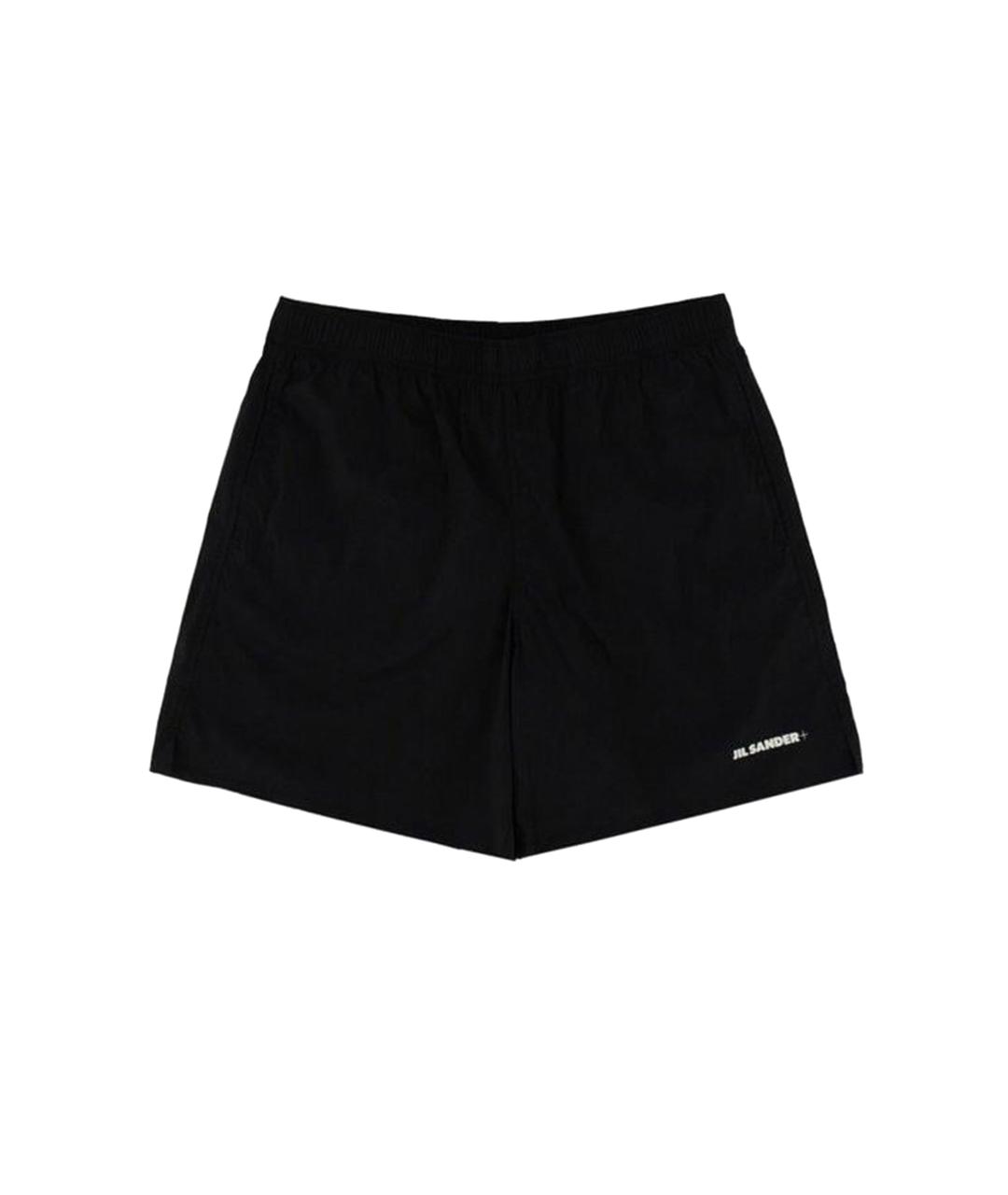 JIL SANDER Черные полиэстеровые шорты, фото 1