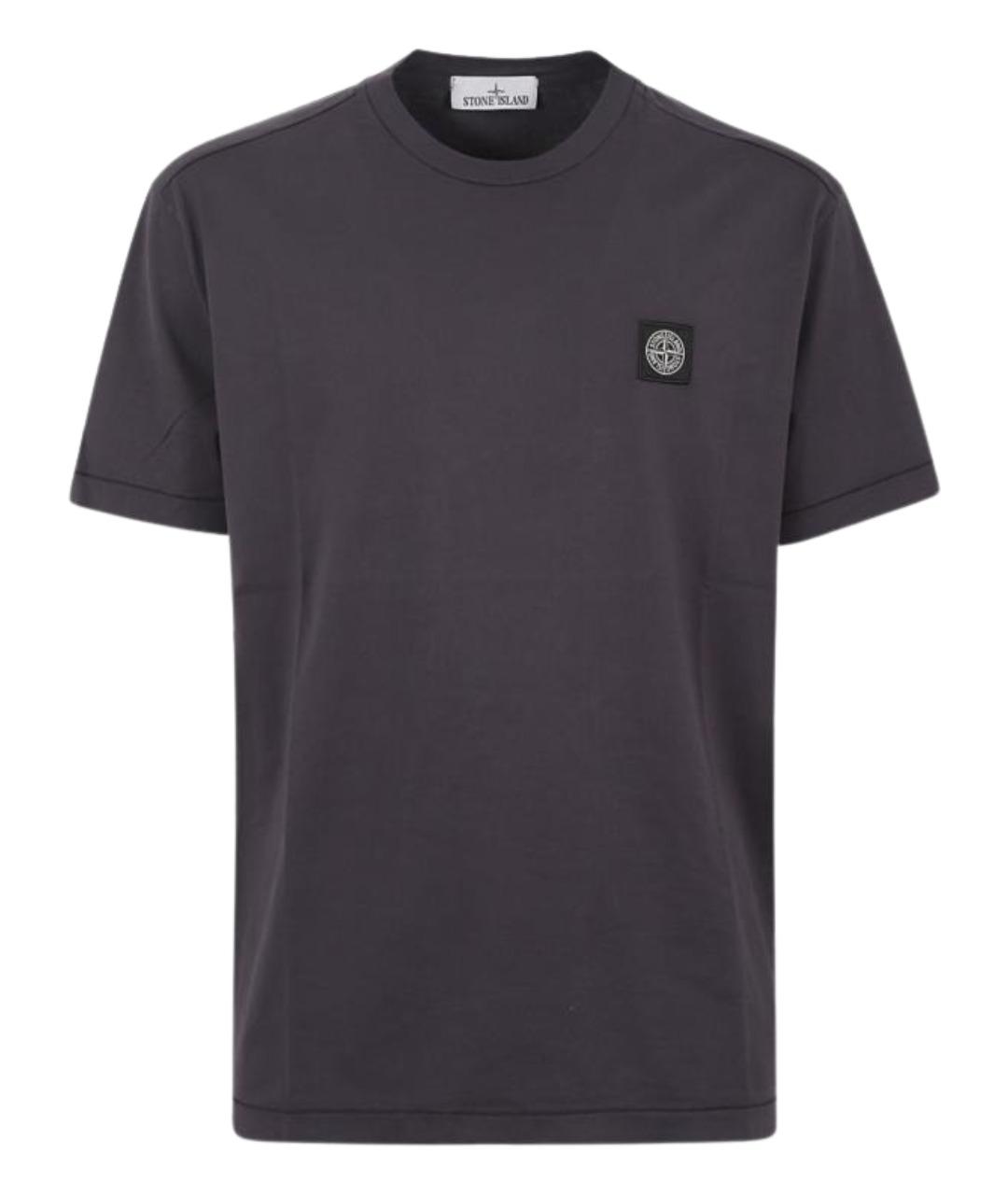 STONE ISLAND Хлопковая футболка, фото 1