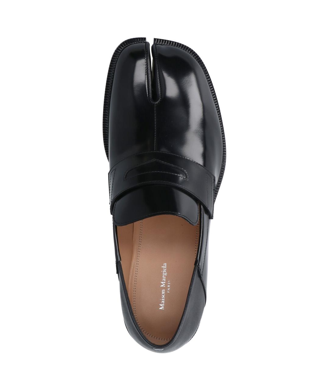 MAISON MARGIELA Черные кожаные лоферы, фото 5