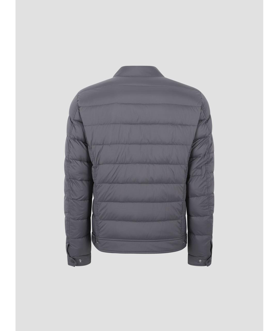 HERNO Серый полиэстеровый пуховик, фото 2
