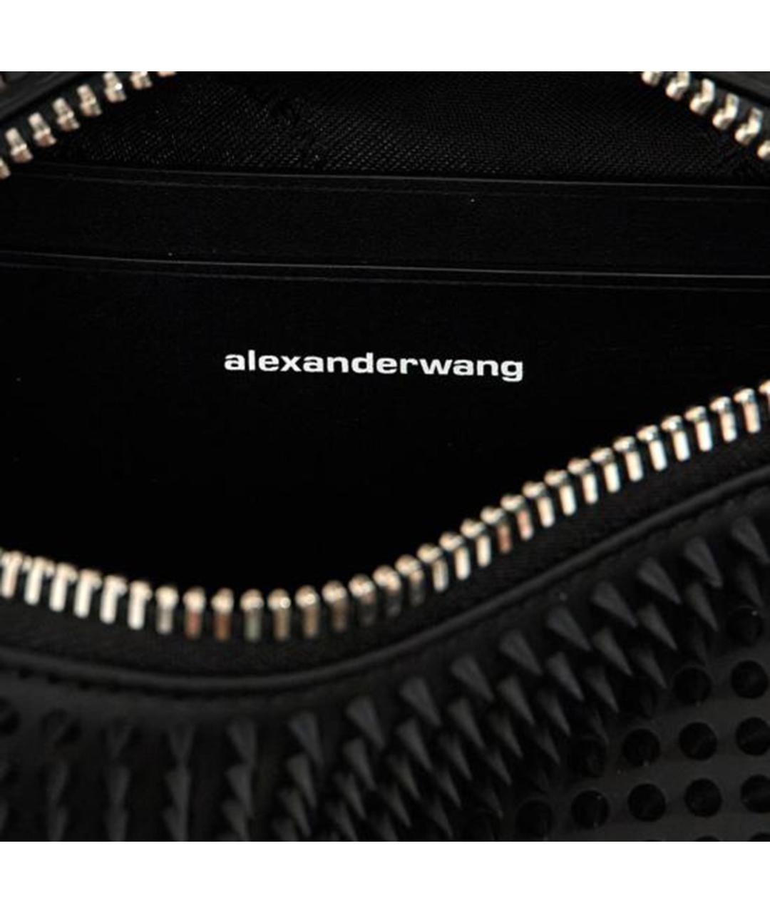 ALEXANDER WANG Черная сумка с короткими ручками, фото 4