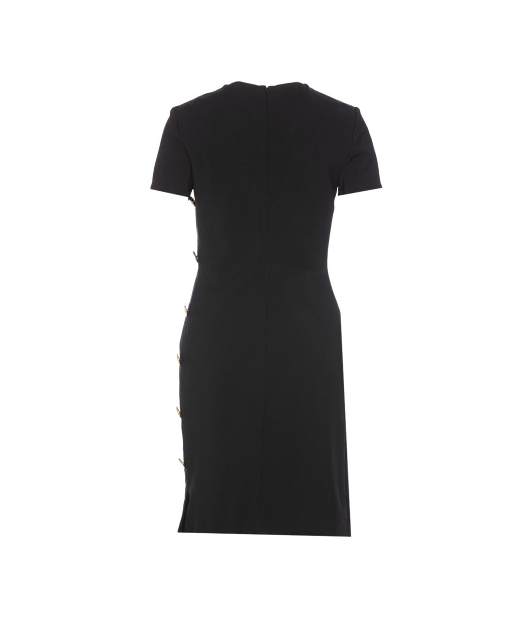GIVENCHY Черное вискозное повседневное платье, фото 2