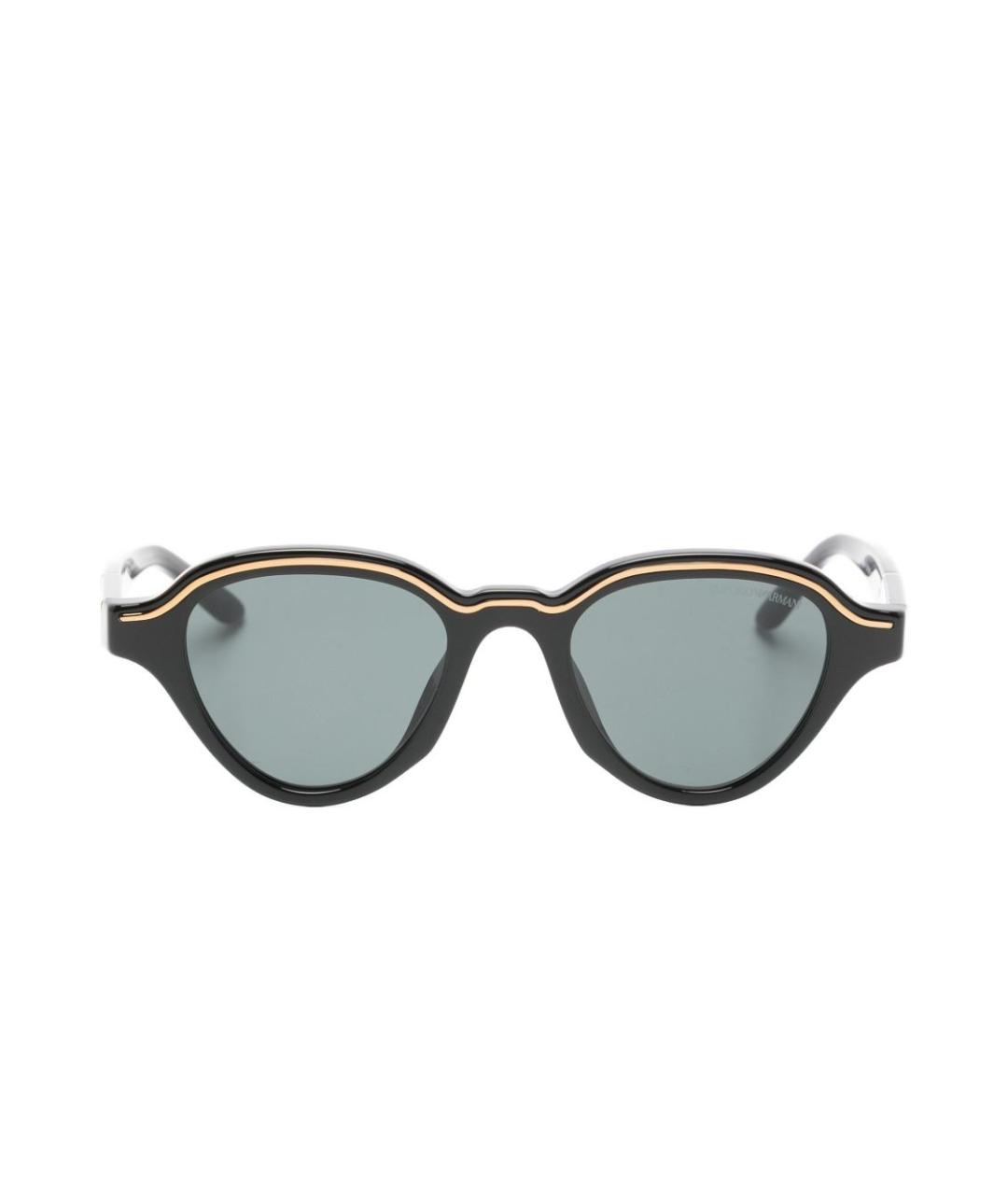 EMPORIO ARMANI Серые пластиковые солнцезащитные очки, фото 1