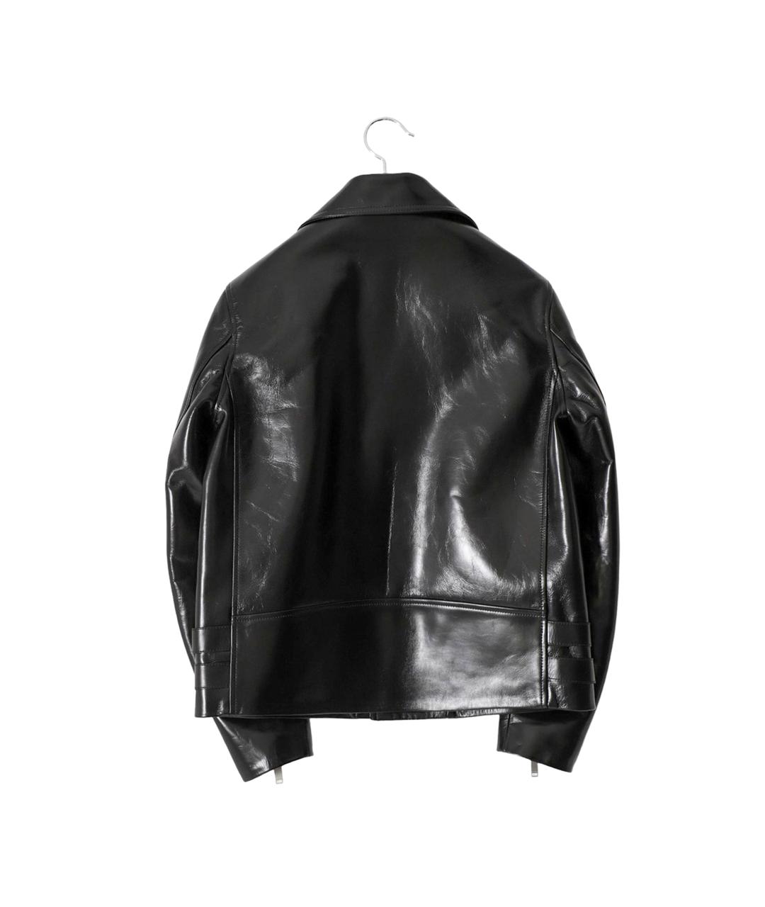 JIL SANDER Черная кожаная куртка, фото 2