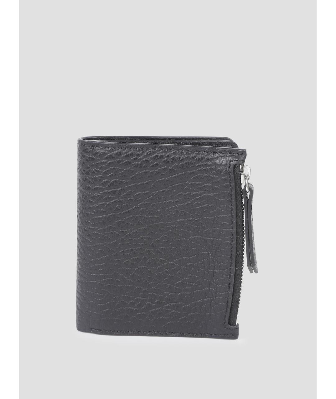 MAISON MARGIELA Серый кожаный кошелек, фото 4