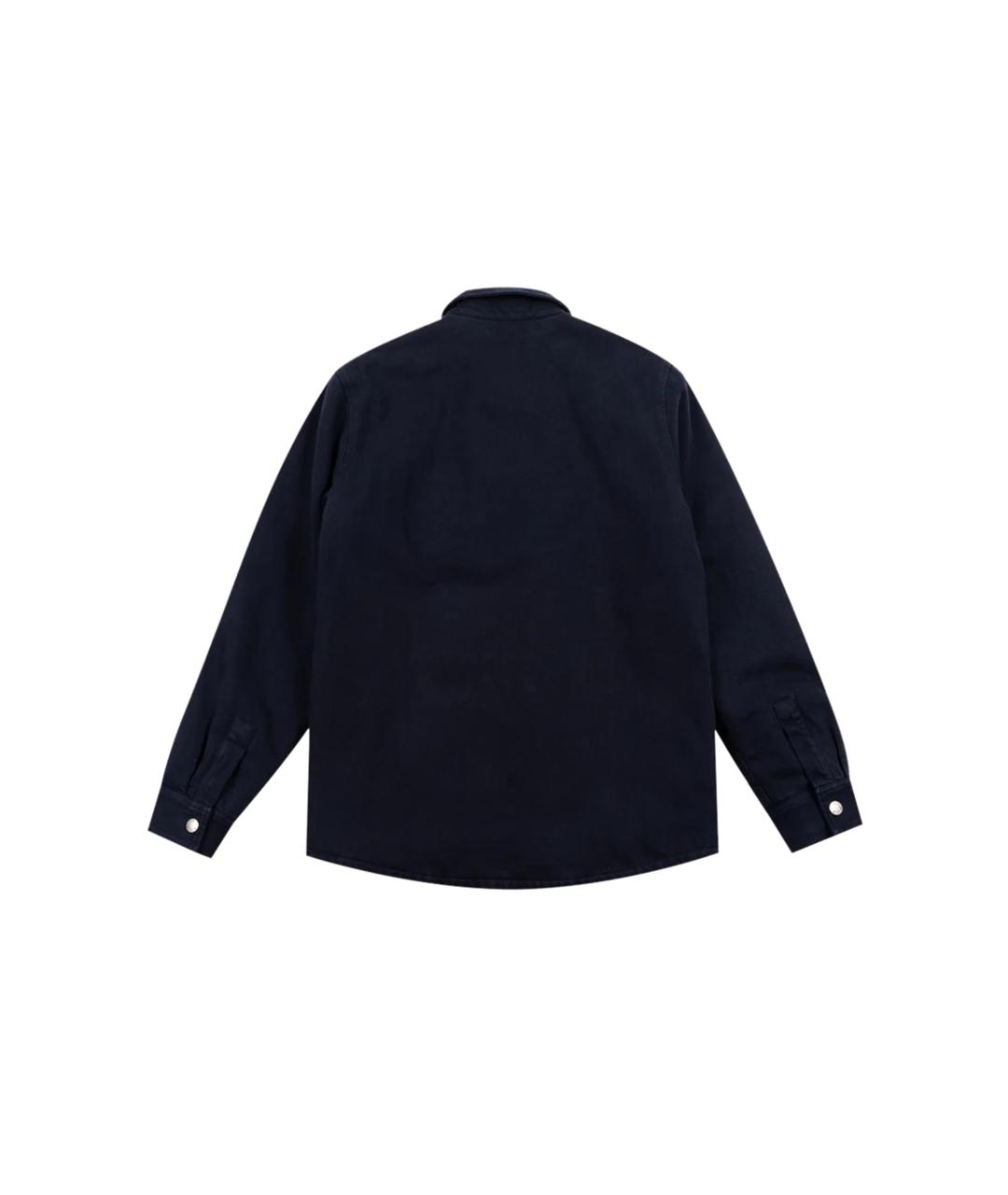 A.P.C. Темно-синяя шерстяная куртка, фото 2