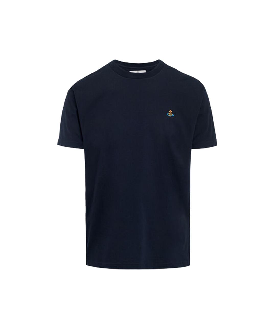 VIVIENNE WESTWOOD Черная хлопковая футболка, фото 1