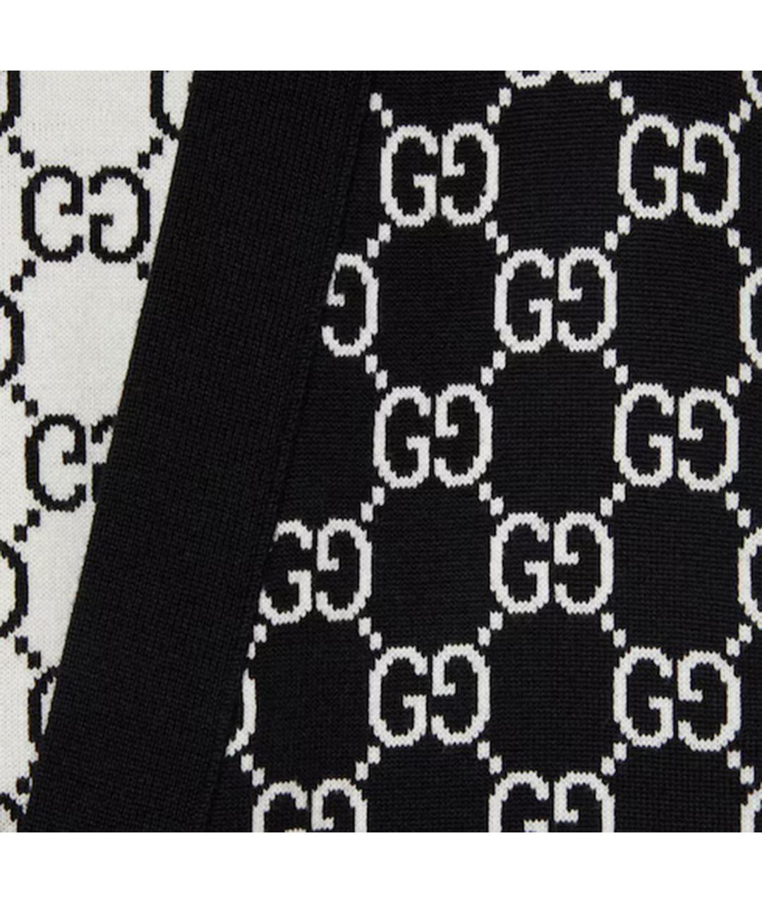 GUCCI Черный шерстяной кардиган, фото 3