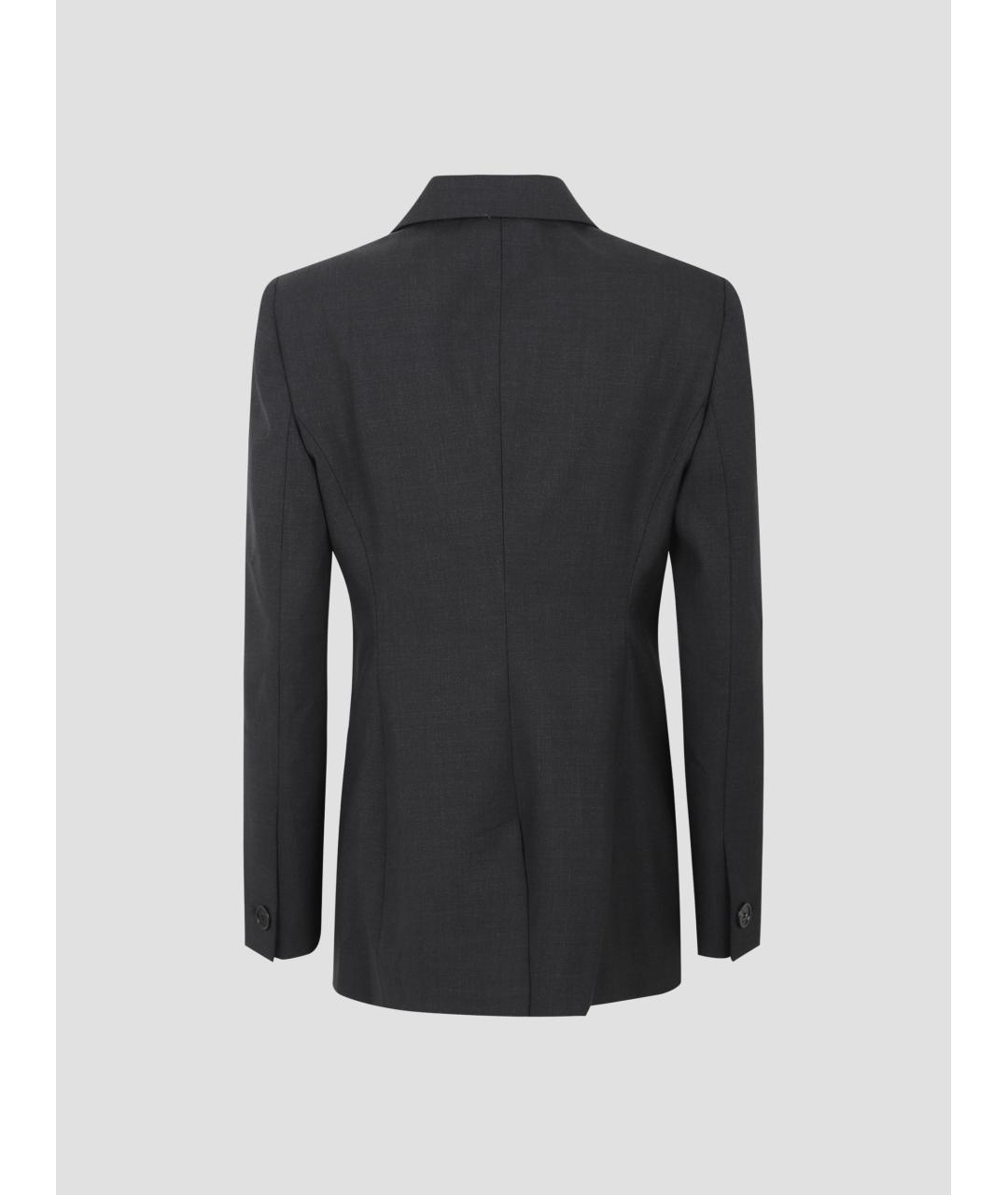 GUCCI Серый шерстяной жакет/пиджак, фото 2