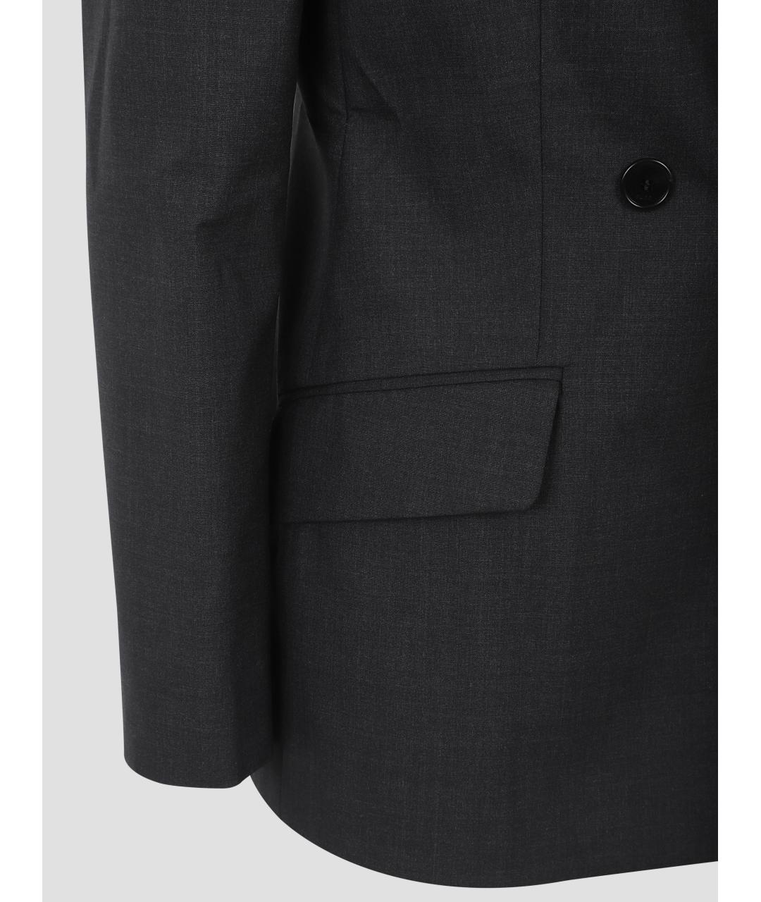 GUCCI Серый шерстяной жакет/пиджак, фото 3