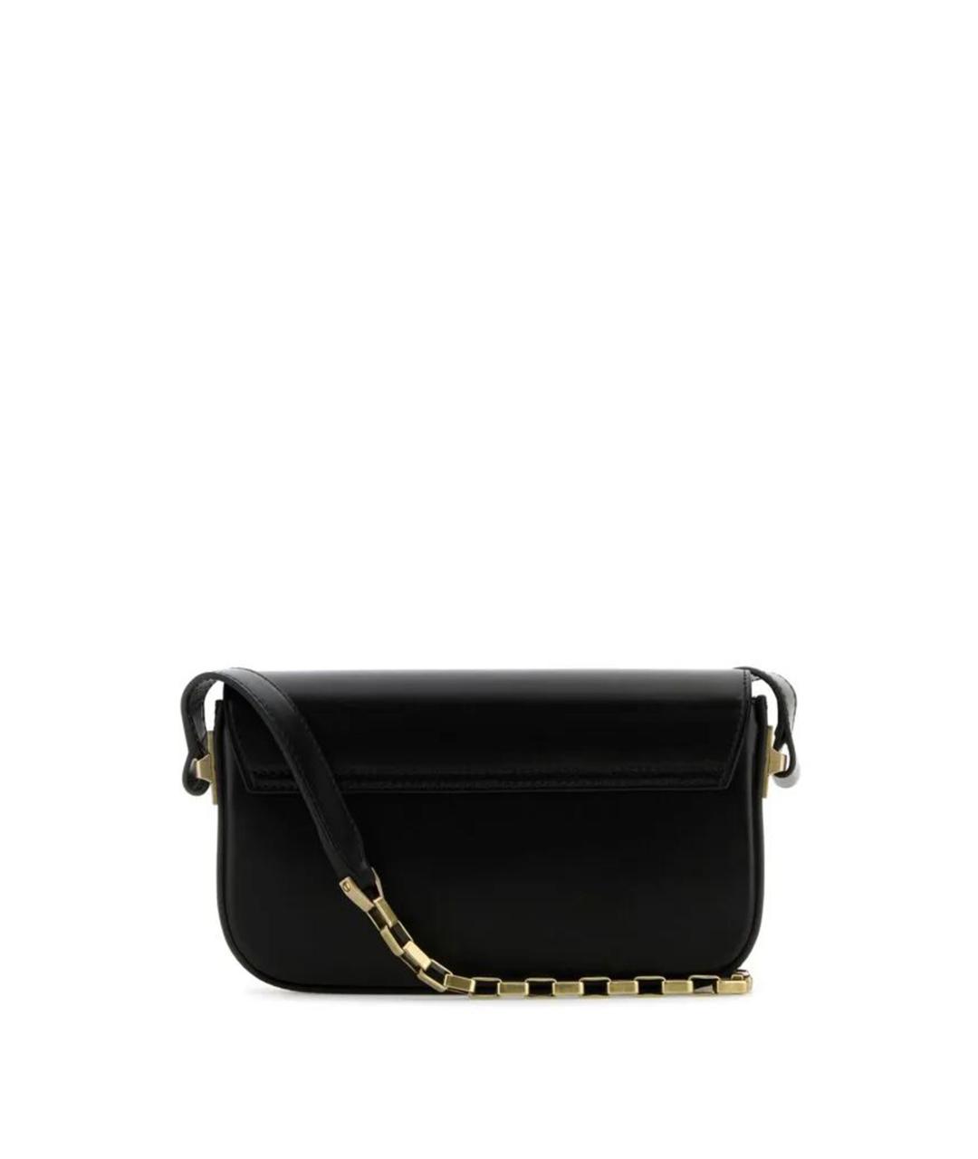 ISABEL MARANT Черная кожаная сумка через плечо, фото 2