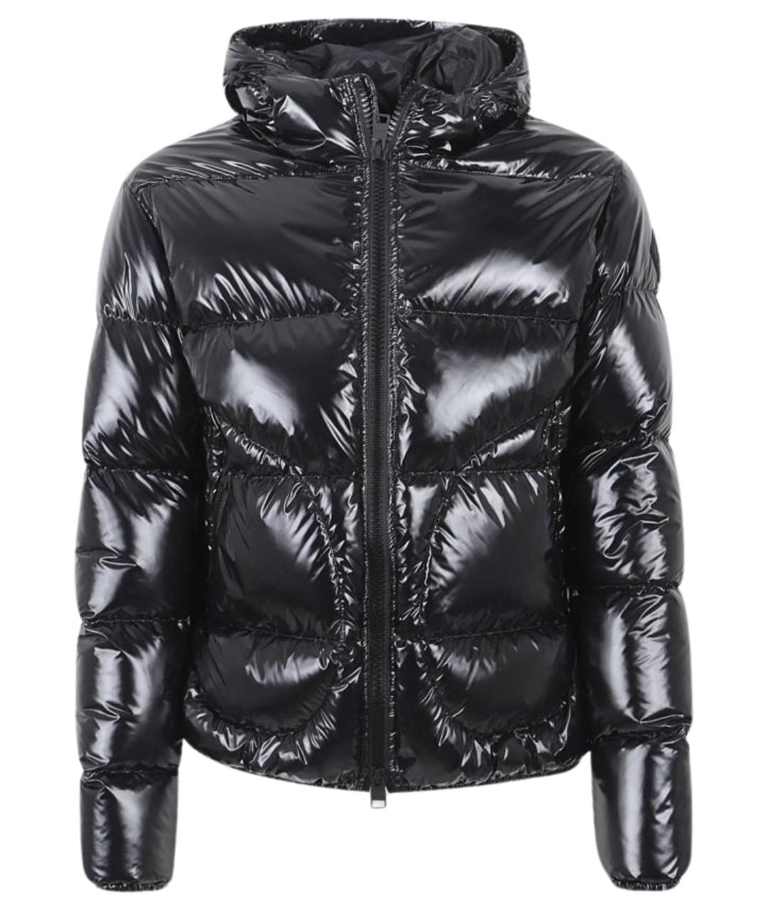HERNO Черный полиамидовый пуховик, фото 1