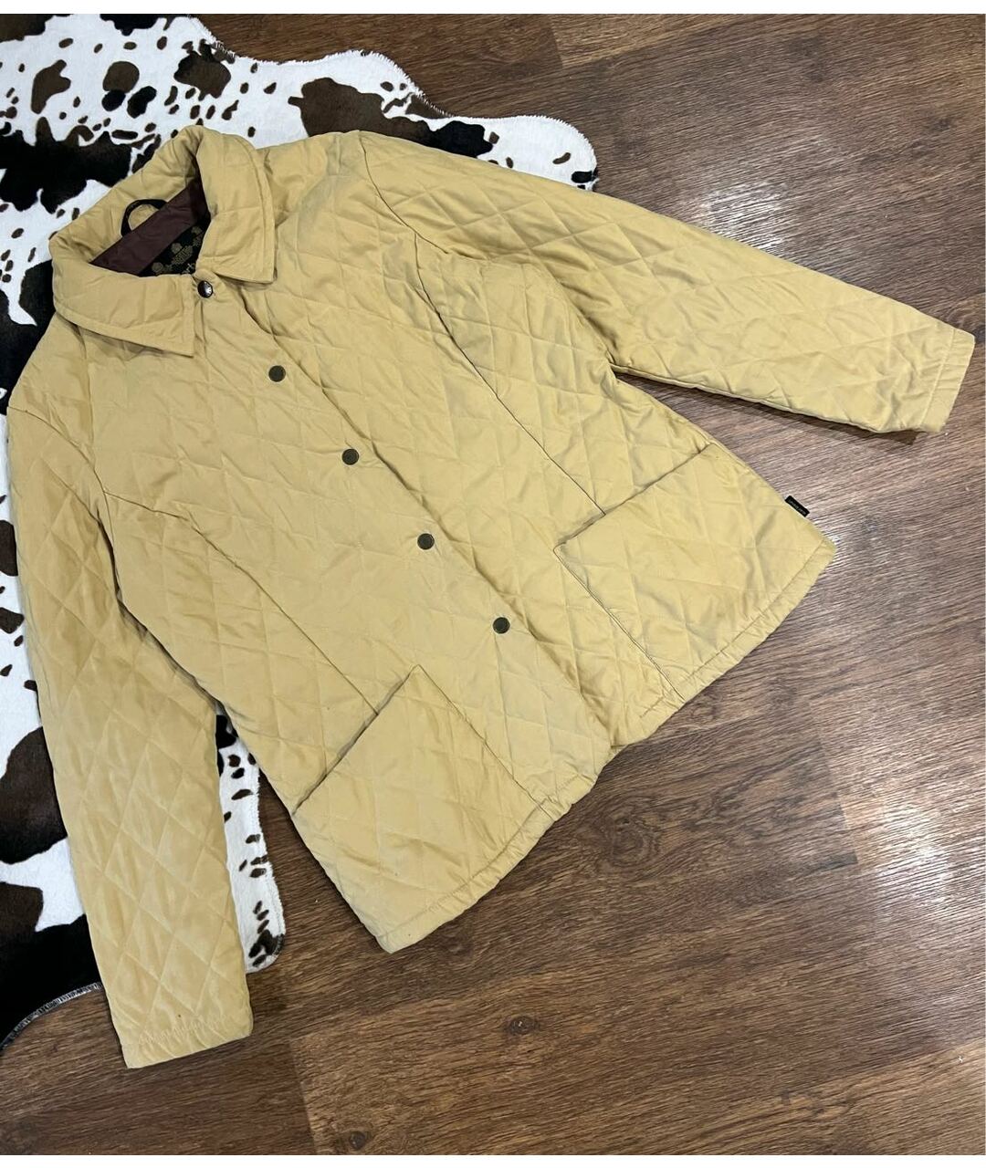 BARBOUR Желтая полиэстеровая куртка, фото 7