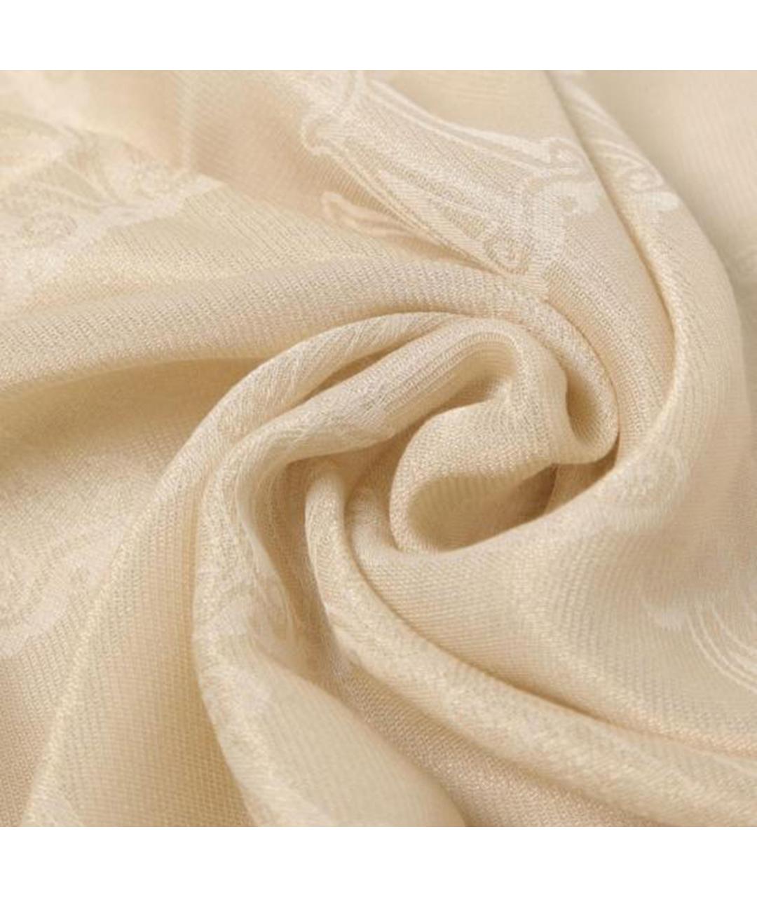 MAX MARA Бежевый шерстяной шарф, фото 2