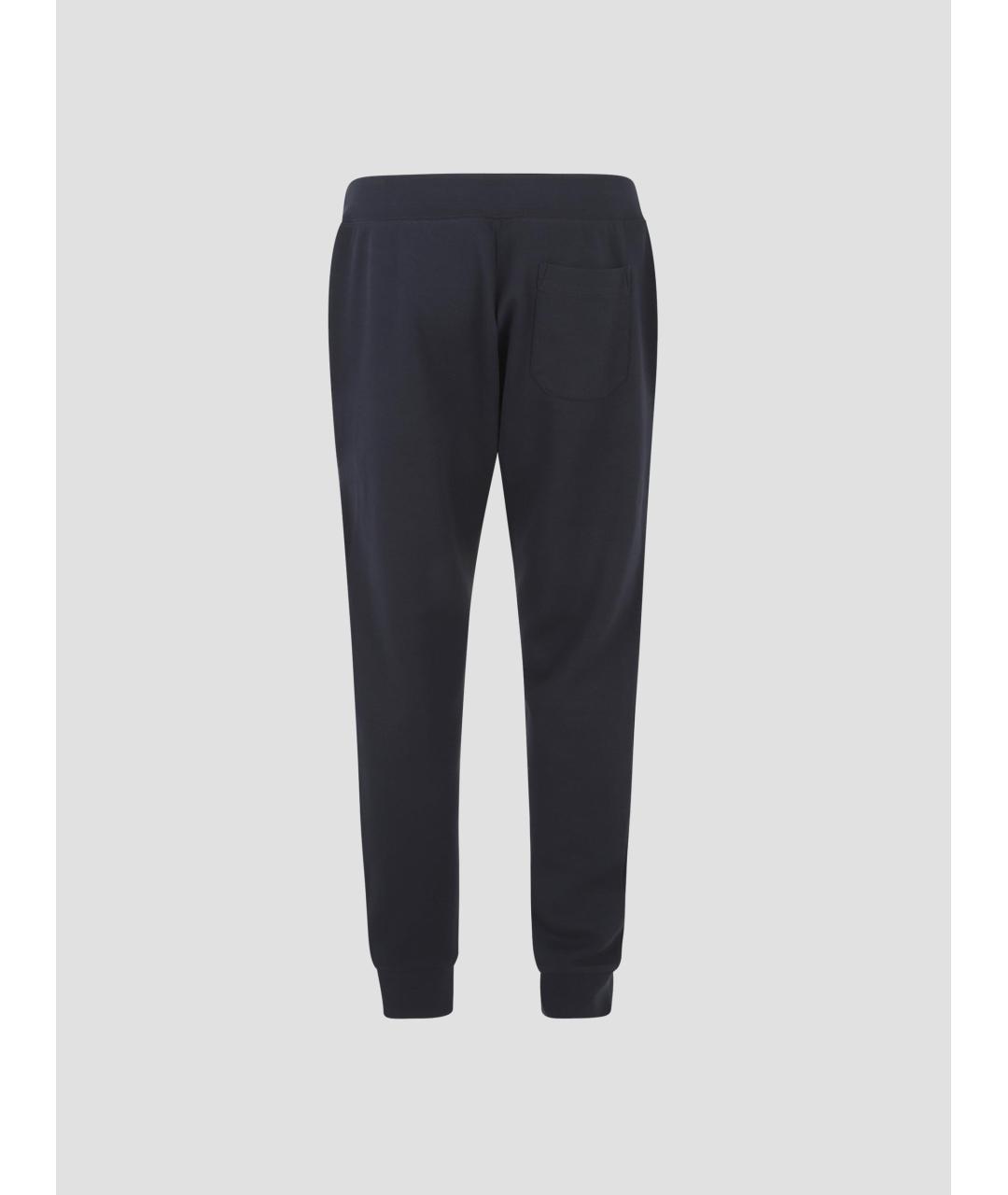 POLO RALPH LAUREN Темно-синие хлопковые повседневные брюки, фото 4