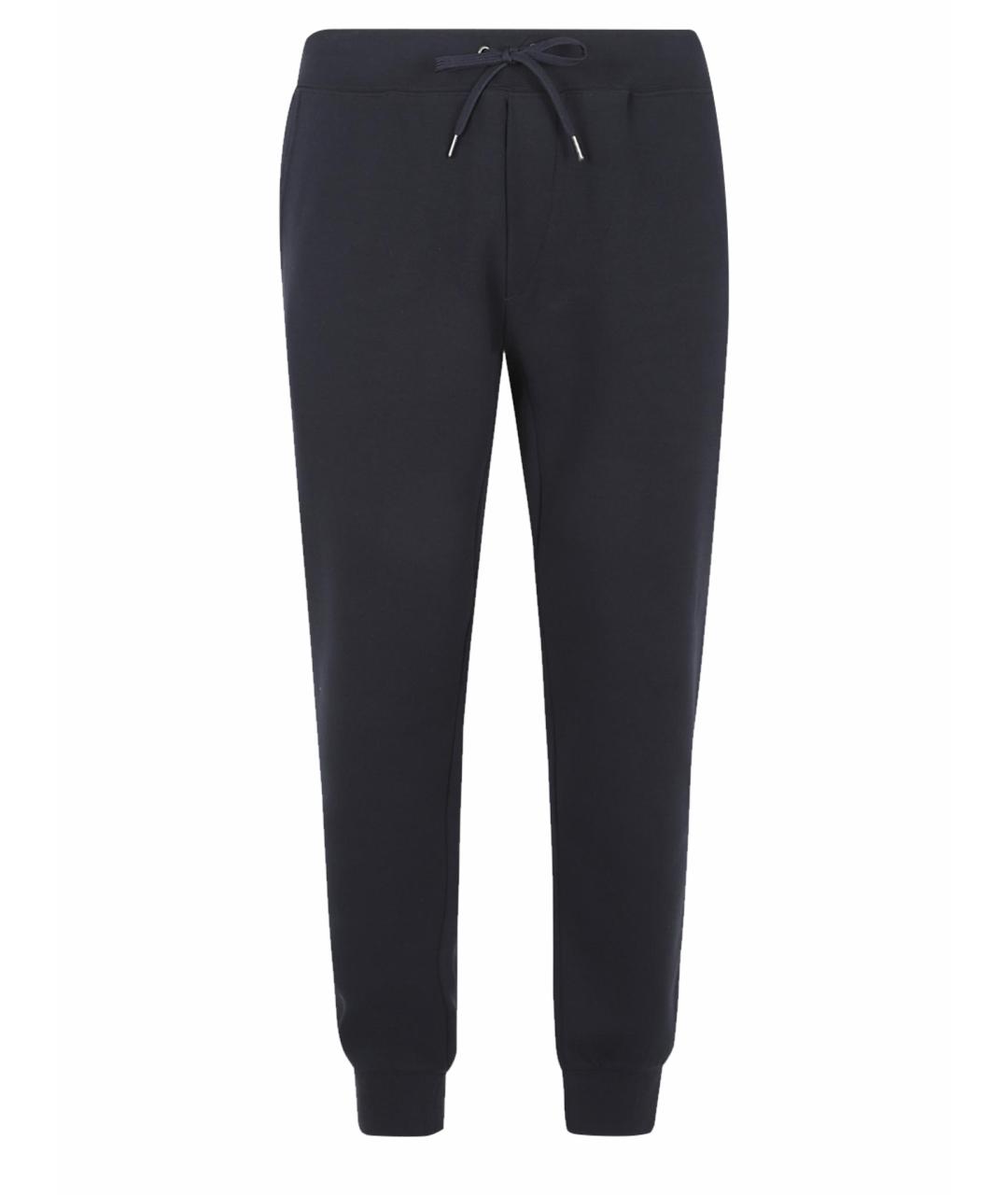 POLO RALPH LAUREN Темно-синие хлопковые повседневные брюки, фото 1