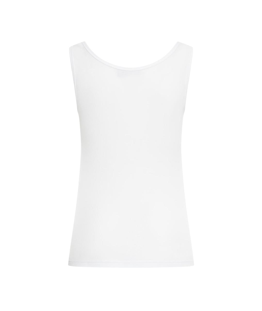 GUCCI Белая хлопковая майка, фото 2