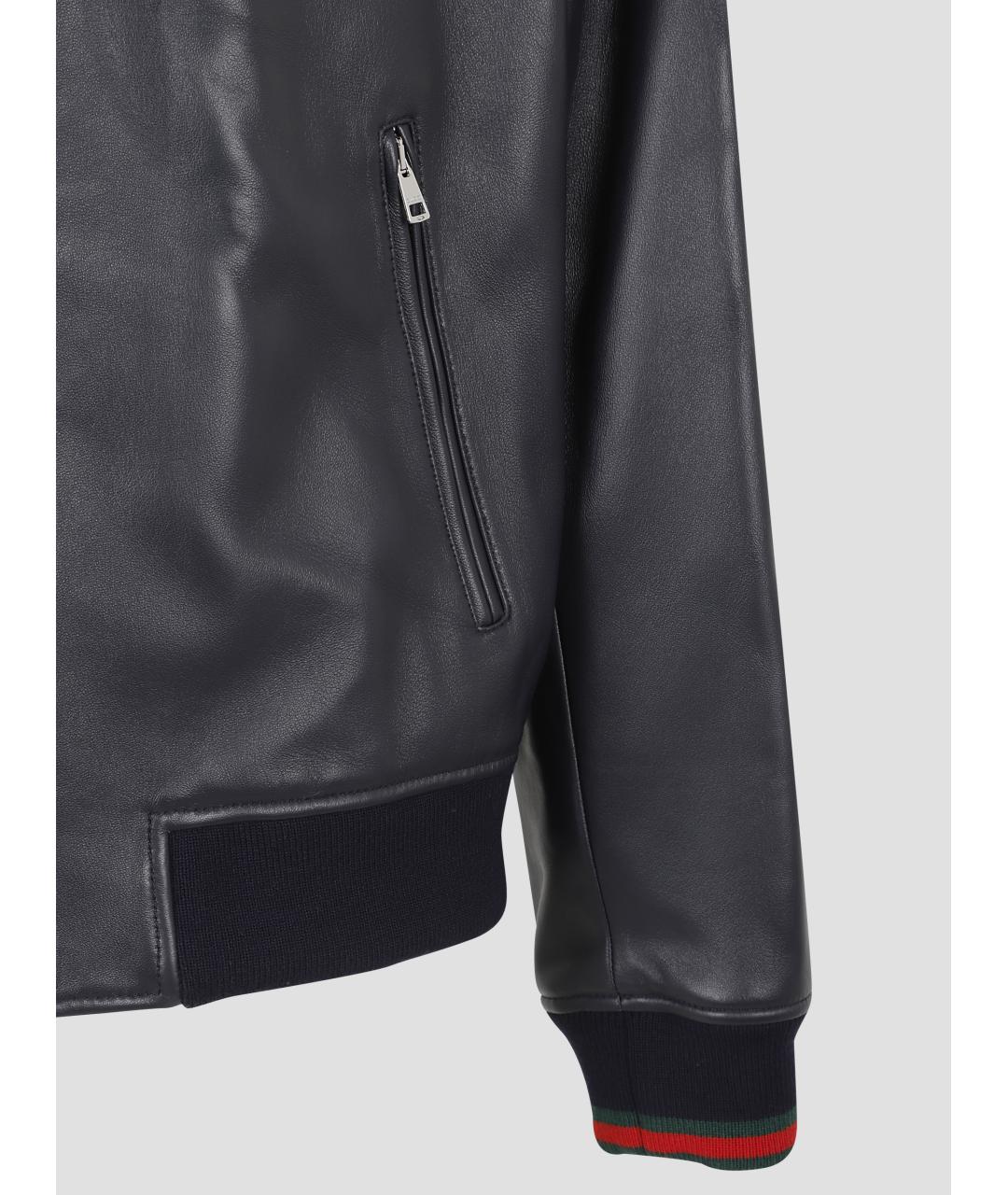 GUCCI Мульти кожаная куртка, фото 3