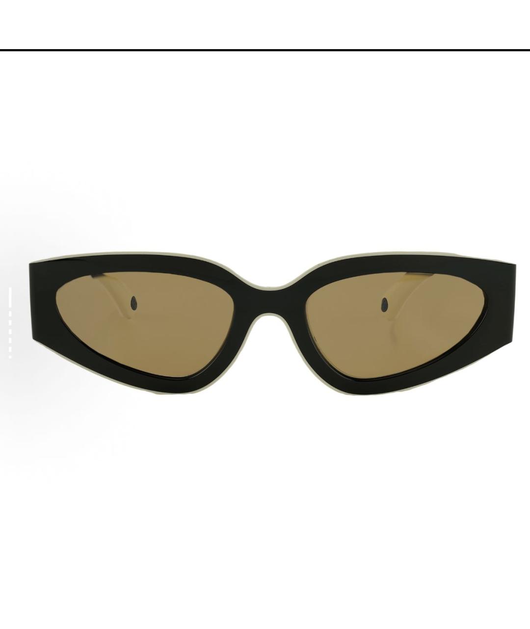 CHANEL Черные пластиковые солнцезащитные очки, фото 7