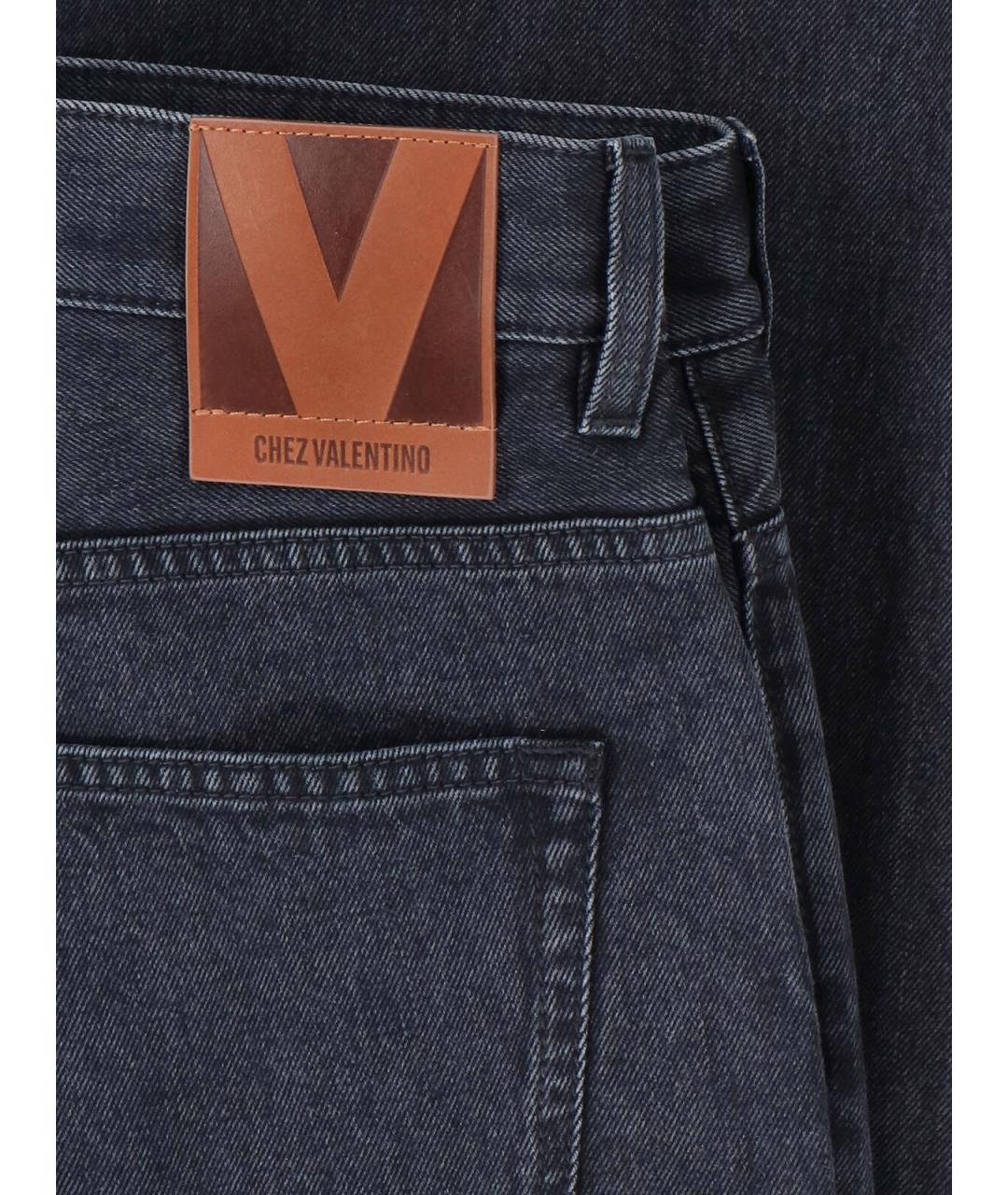 VALENTINO Синие прямые джинсы, фото 5