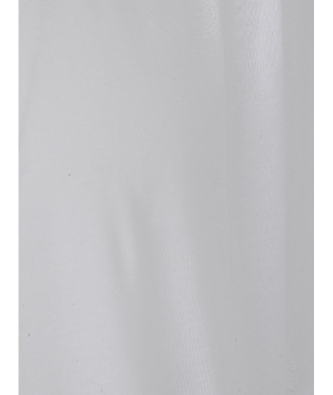 DRIES VAN NOTEN Белая хлопковая футболка, фото 3