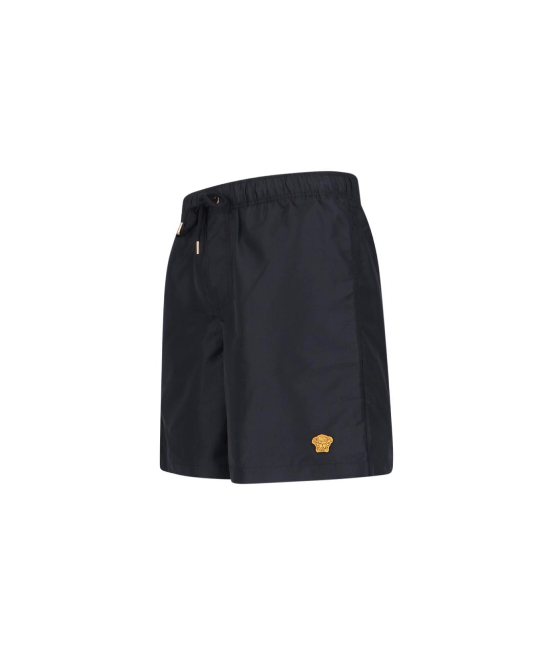 VERSACE Черные полиэстеровые плавки, фото 2