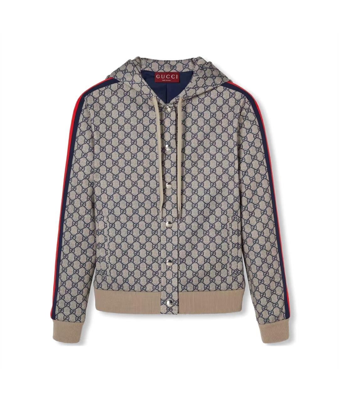 GUCCI Мульти полиэстеровая куртка, фото 1