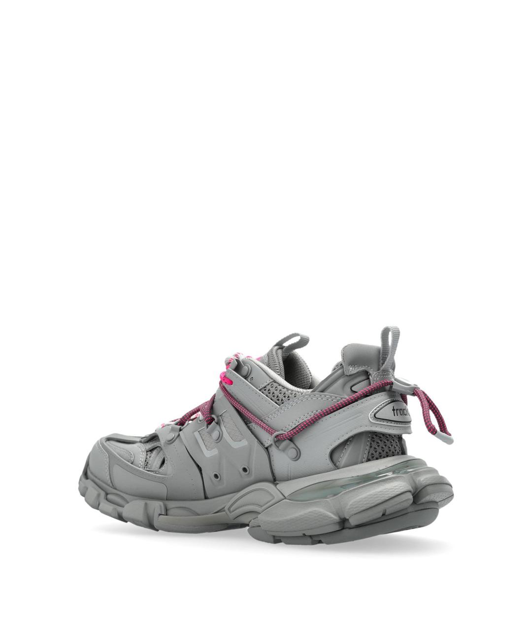 BALENCIAGA Серые синтетические кроссовки, фото 3