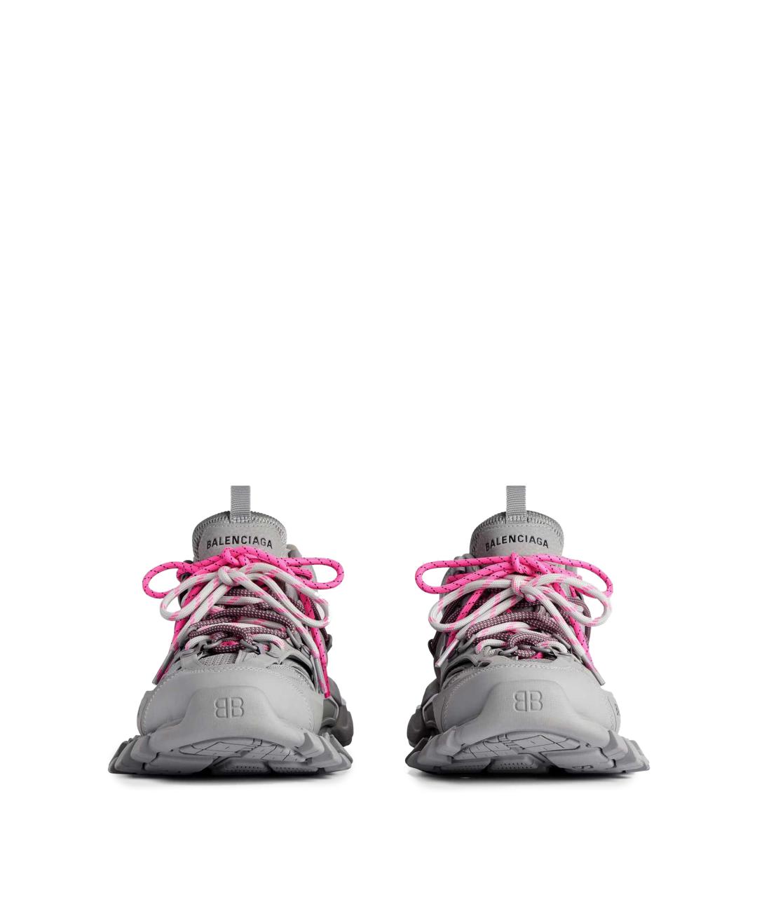 BALENCIAGA Серые синтетические кроссовки, фото 2