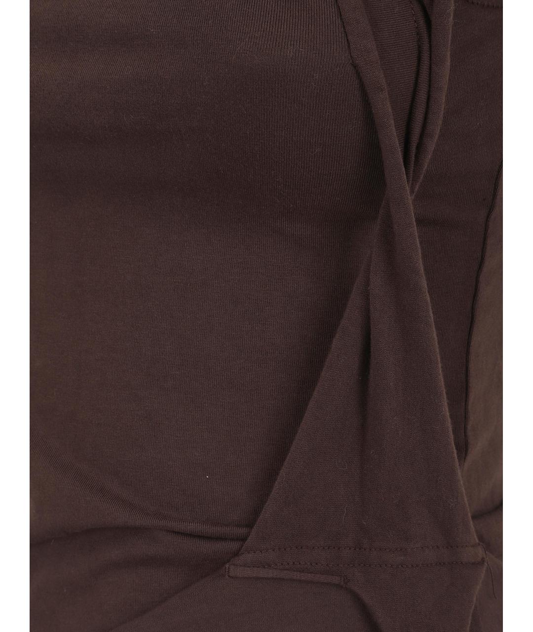 OTTOLINGER Коричневая хлопковая майка, фото 2