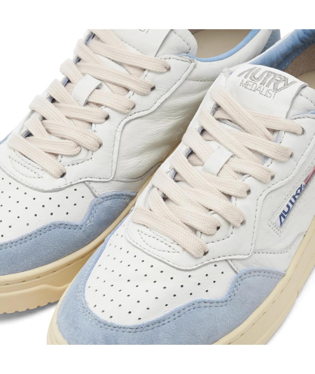 AUTRY Белые кожаные кеды, фото 3