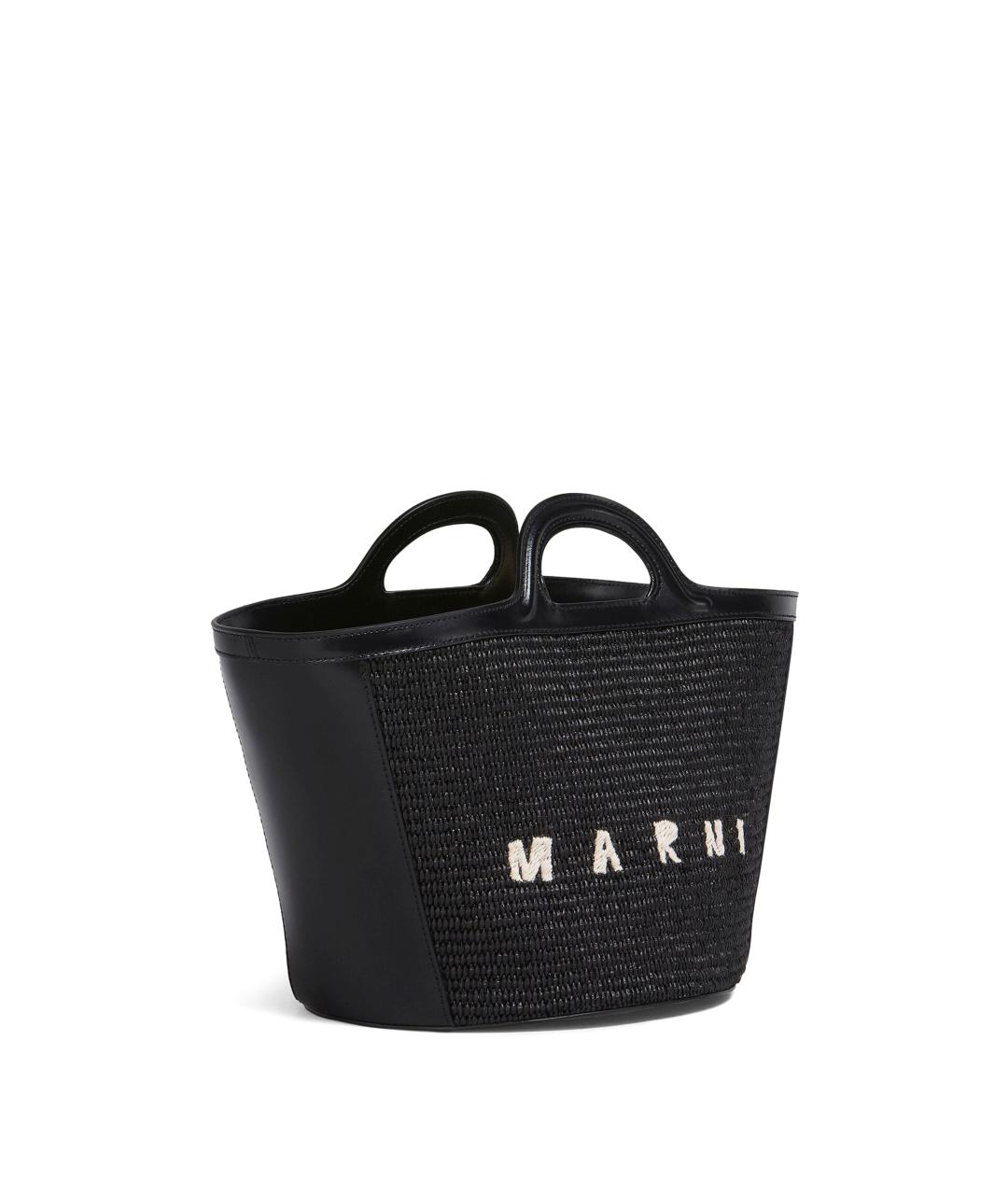 MARNI Черная сумка тоут, фото 1