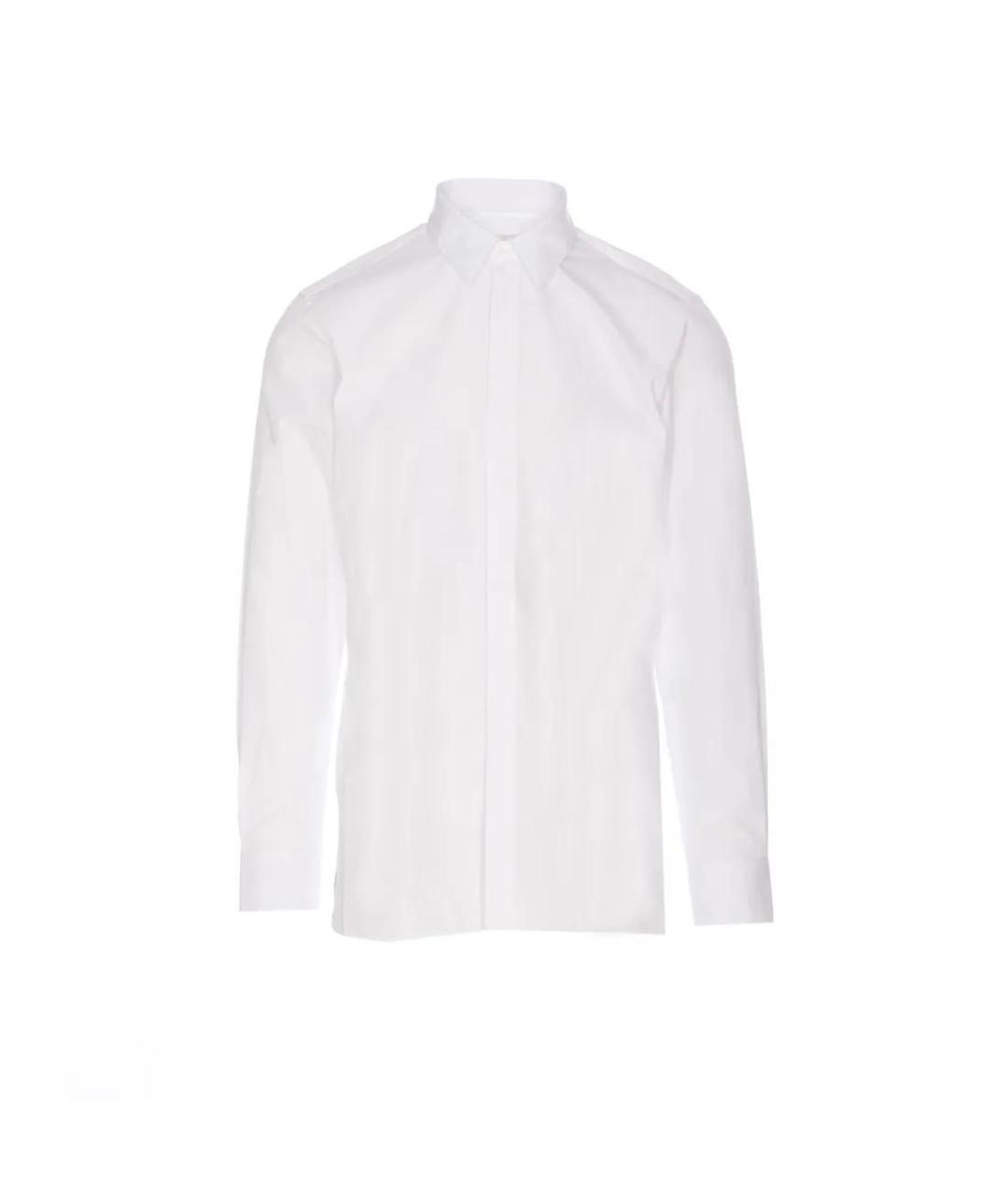 GIVENCHY Белая хлопковая кэжуал рубашка, фото 1