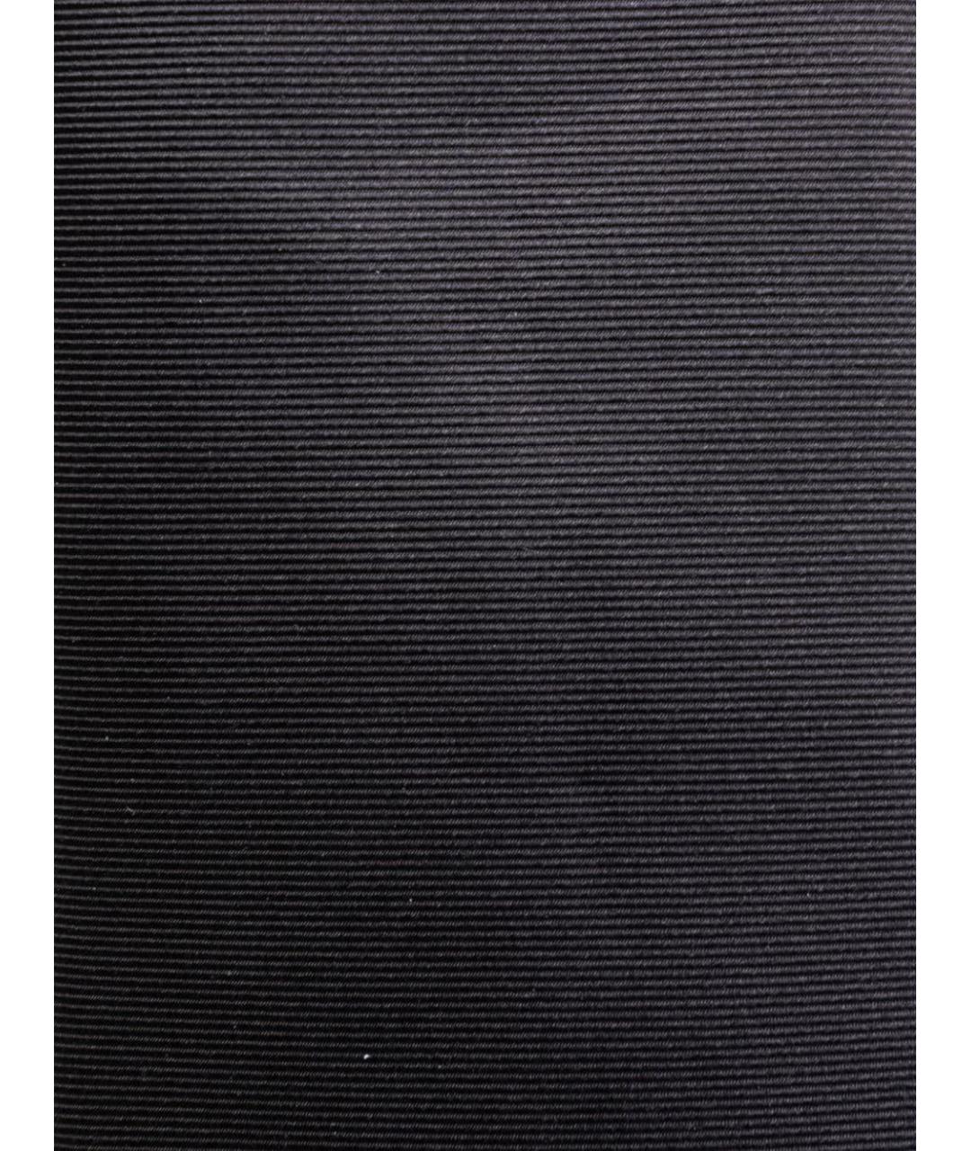 EMPORIO ARMANI Темно-синий шелковый галстук, фото 2