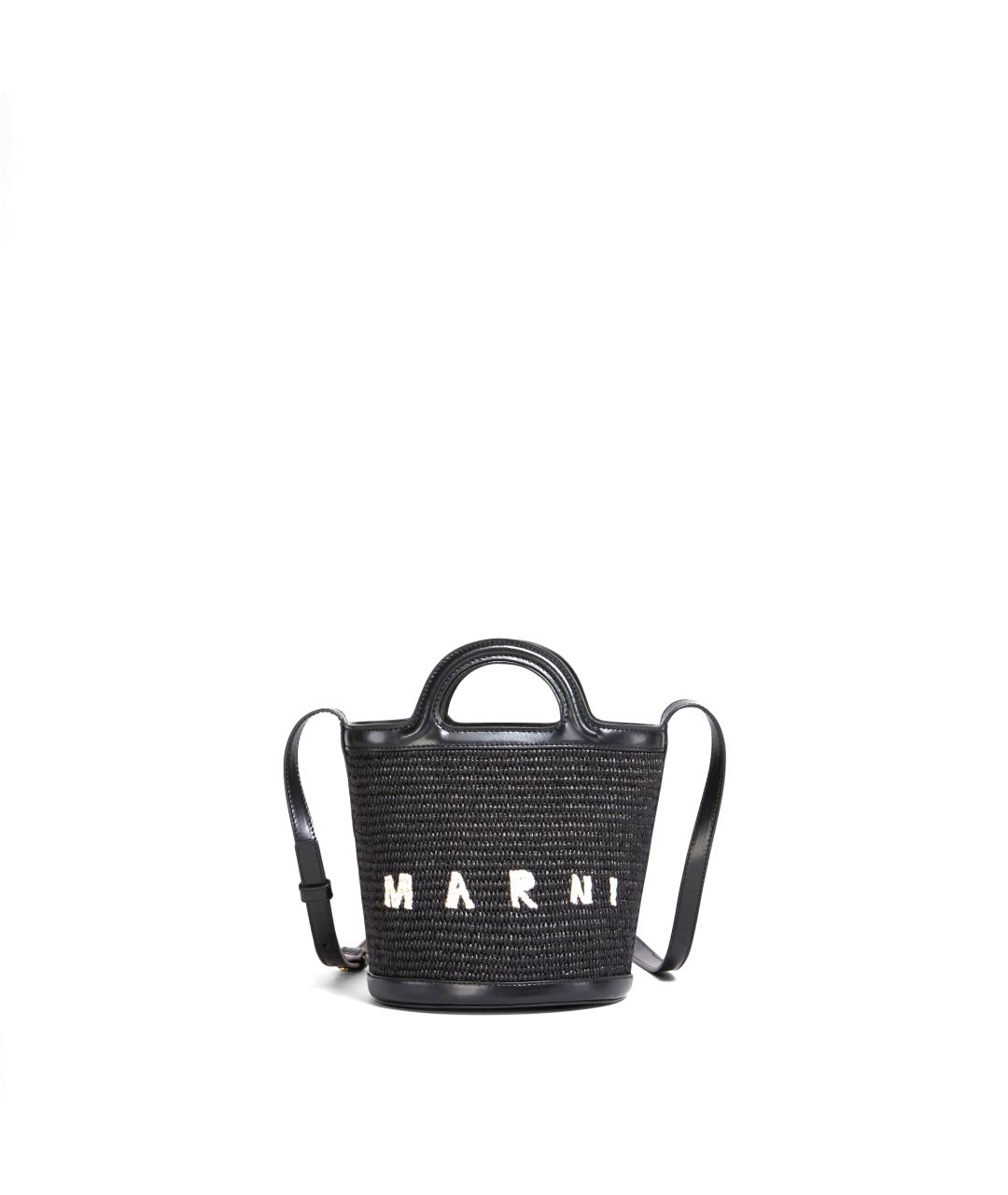 MARNI Черная сумка тоут, фото 1