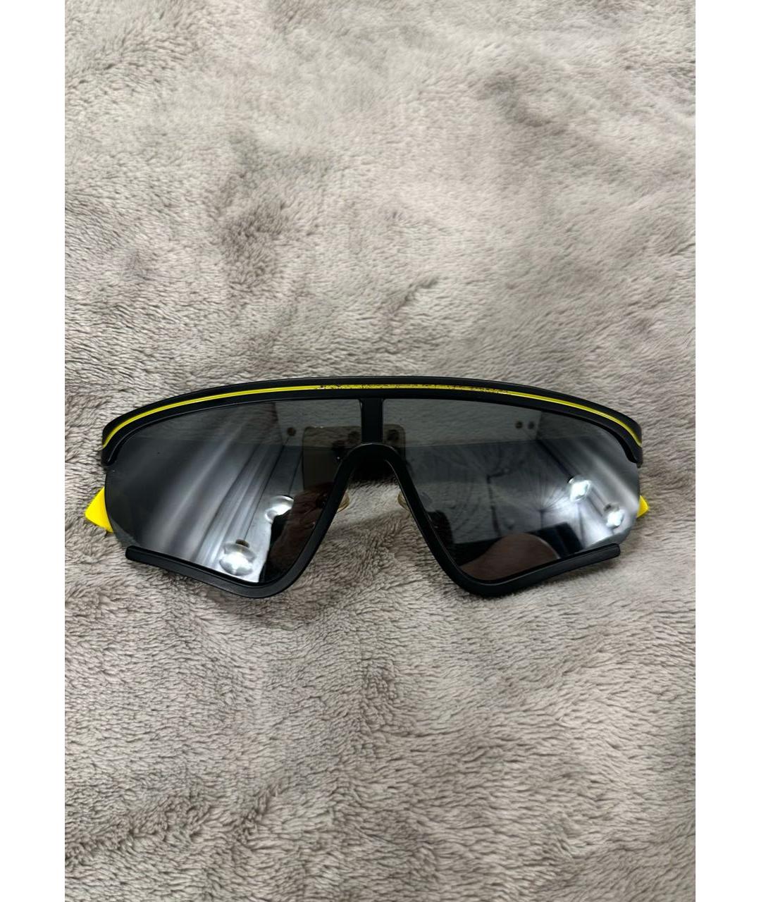 MSGM Черные пластиковые солнцезащитные очки, фото 5